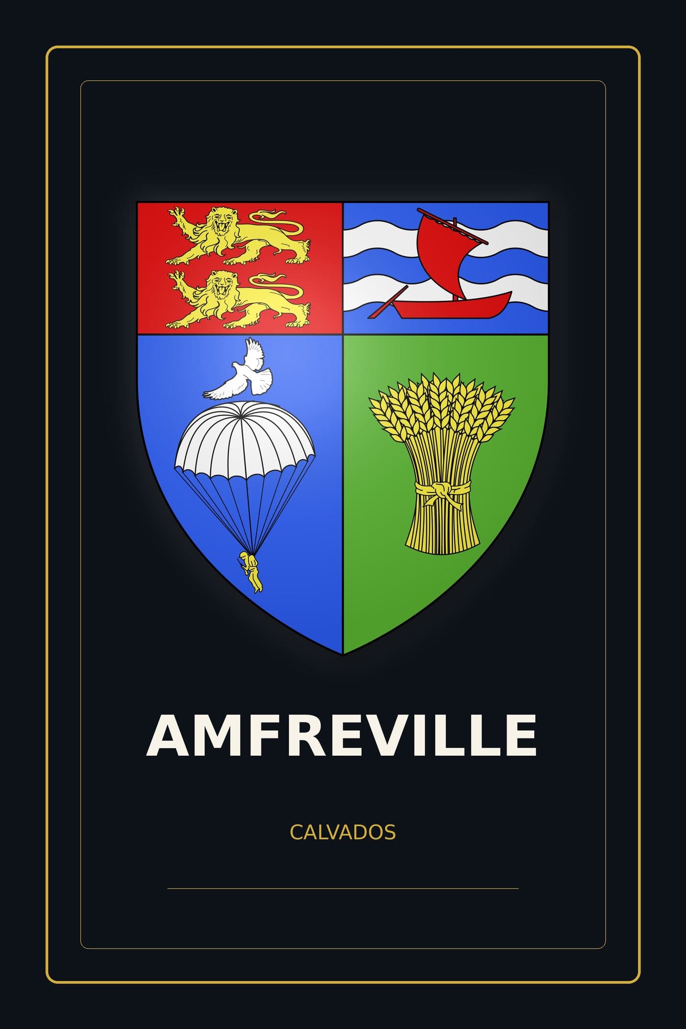 Blason d'Amfreville
