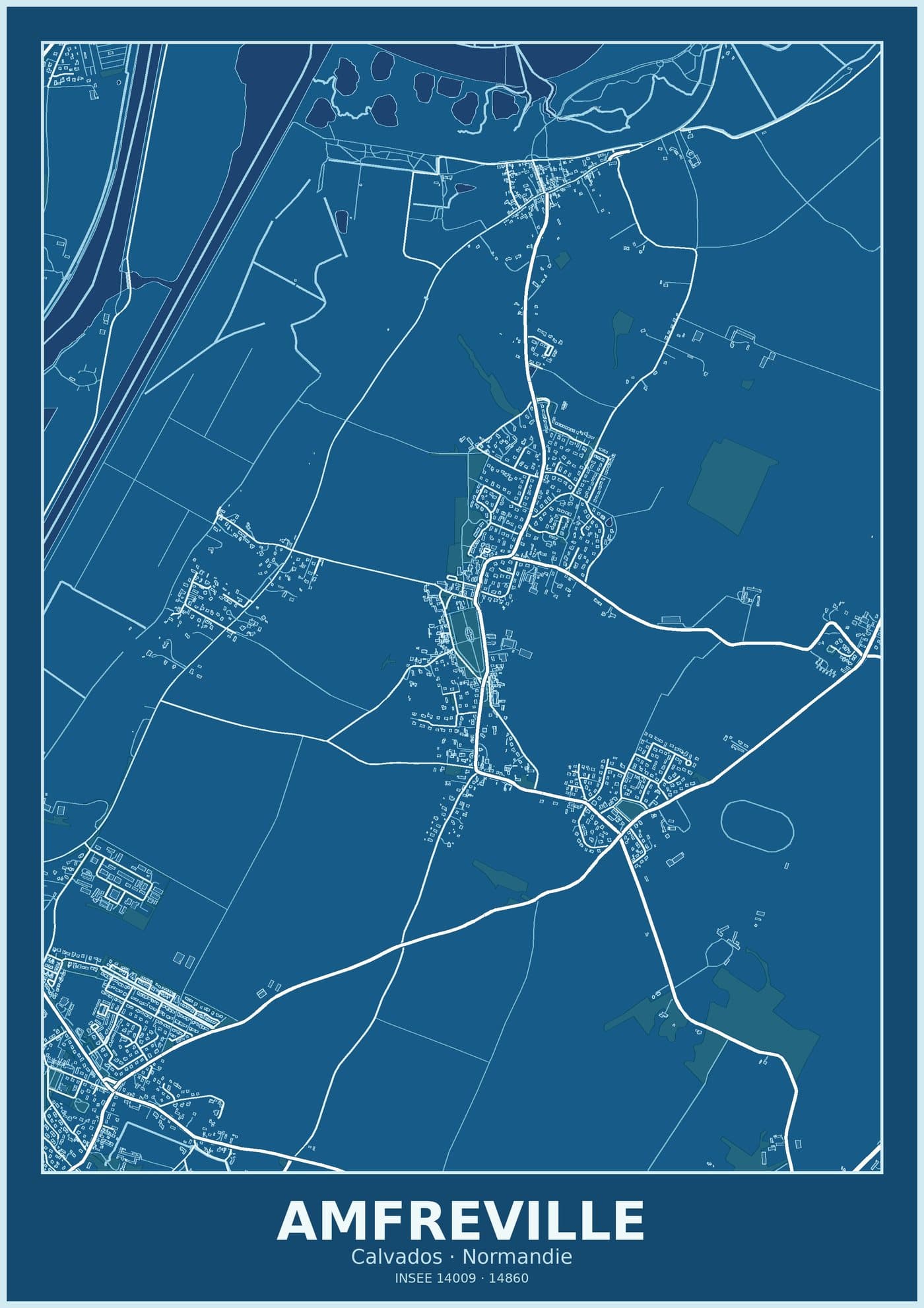 Plan d'Amfreville