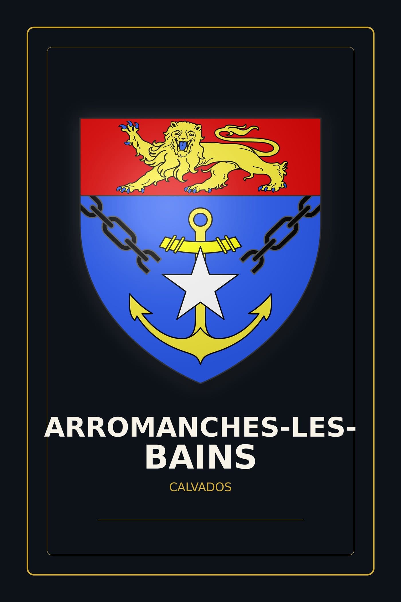 Blason d'Arromanches-les-Bains