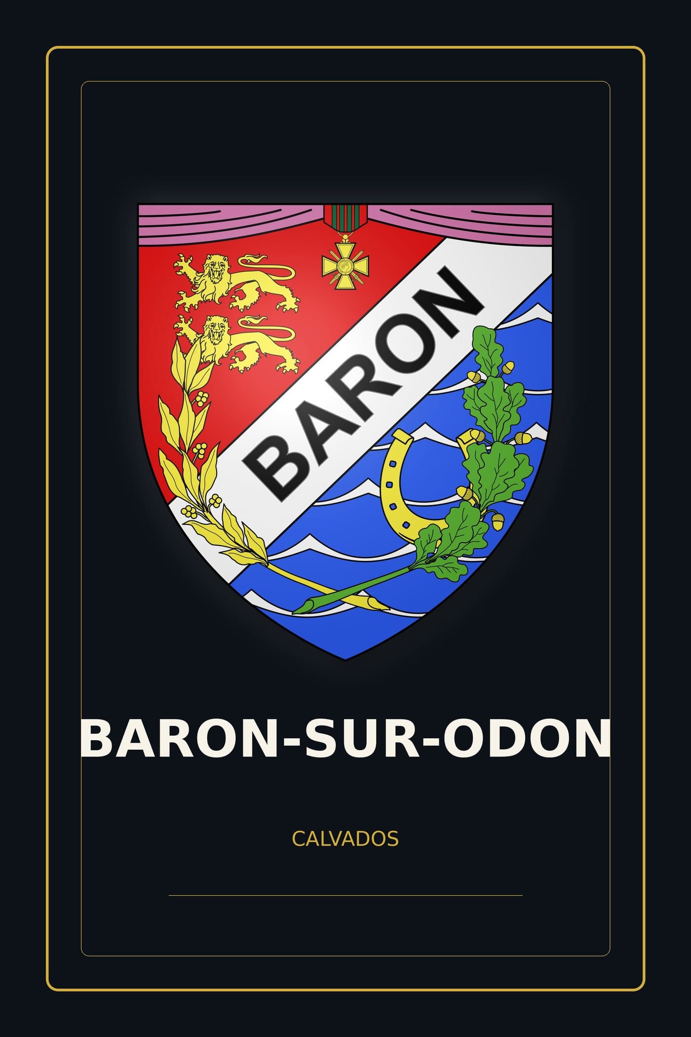 Blason de Baron-sur-Odon