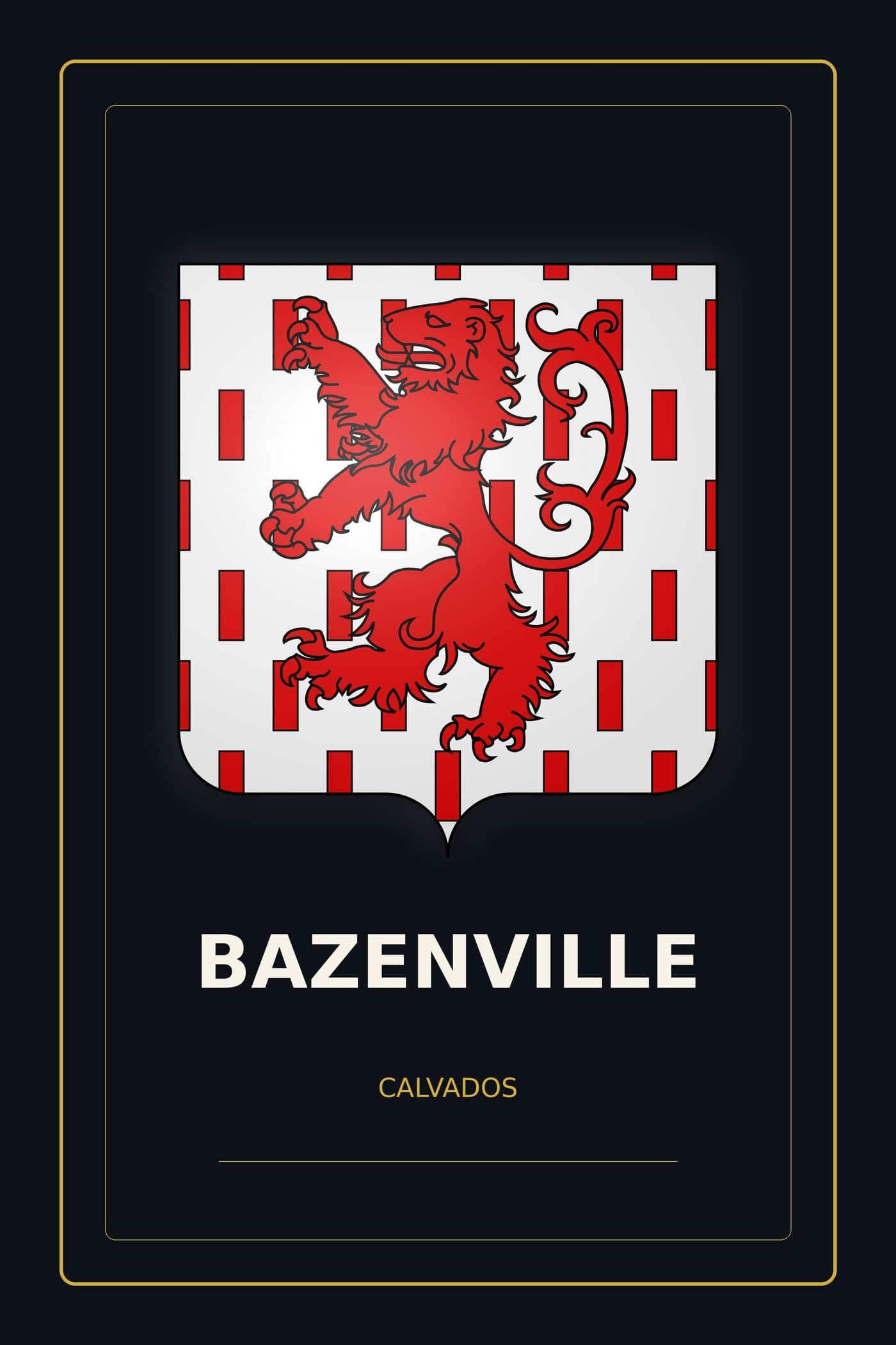 Blason de Bazenville