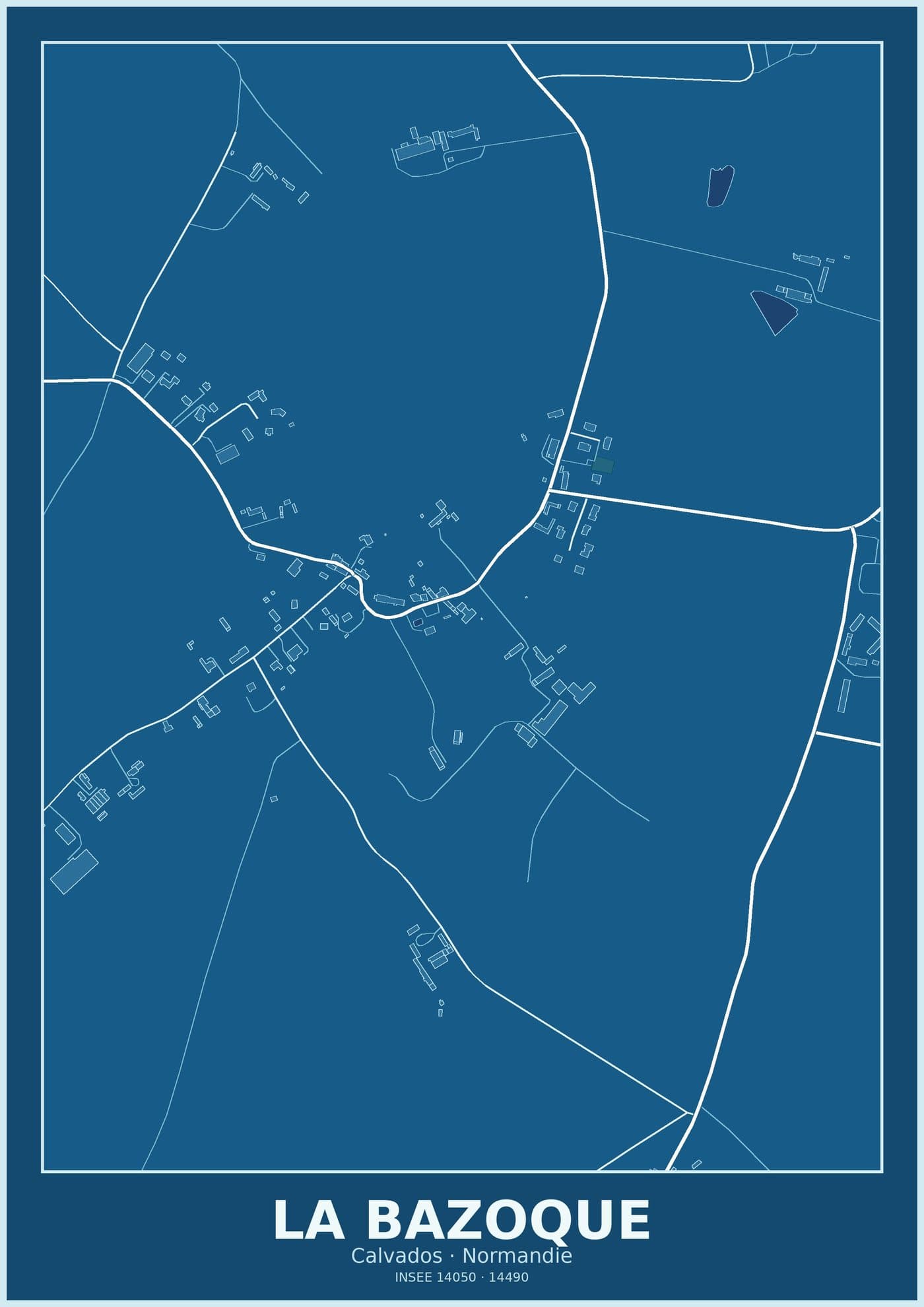 Plan de La Bazoque