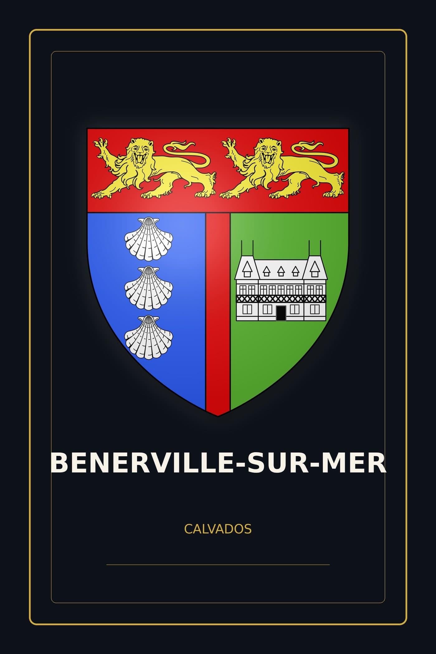 Blason de Benerville-sur-Mer