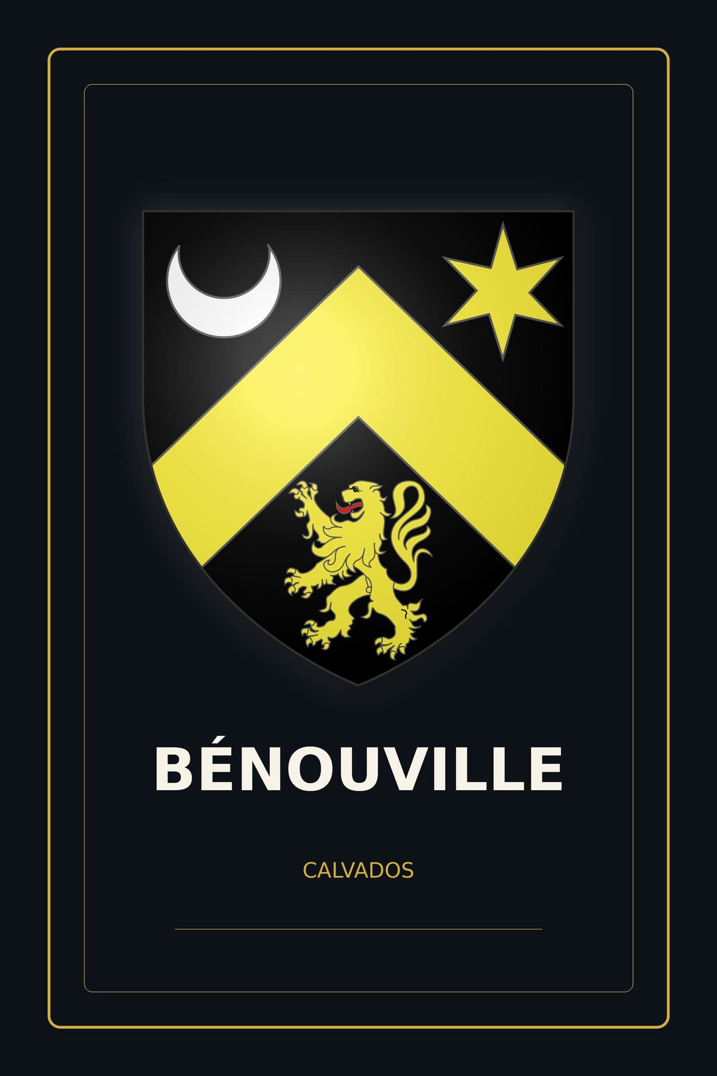 Blason de Bénouville