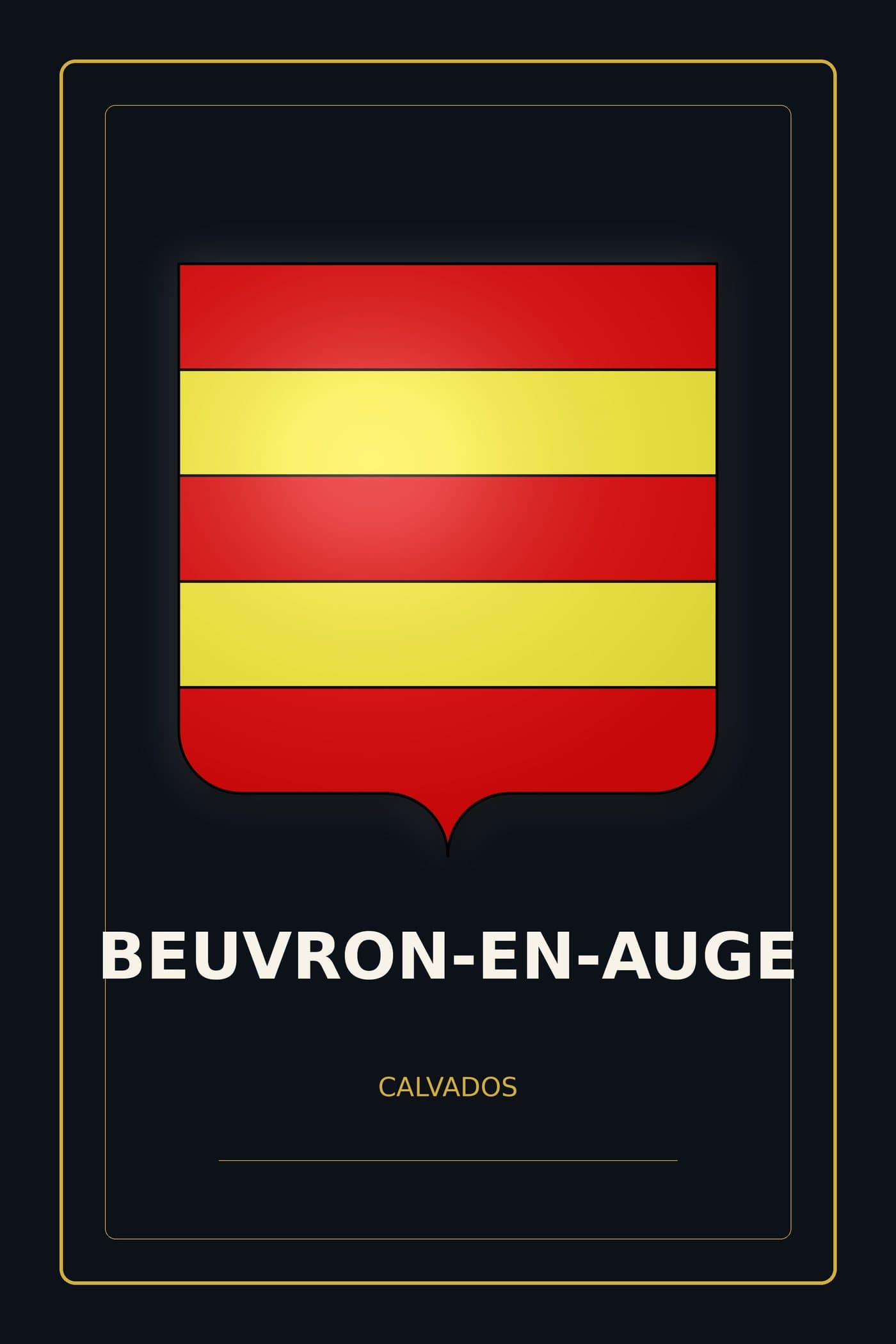 Blason de Beuvron-en-Auge