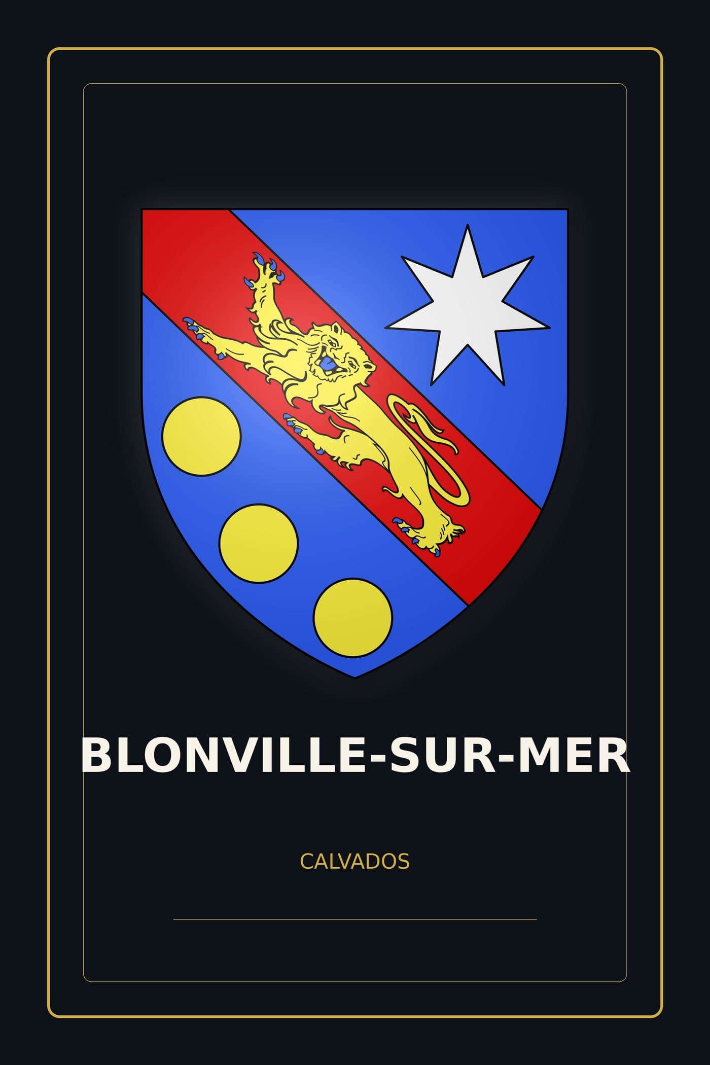 Blason de Blonville-sur-Mer