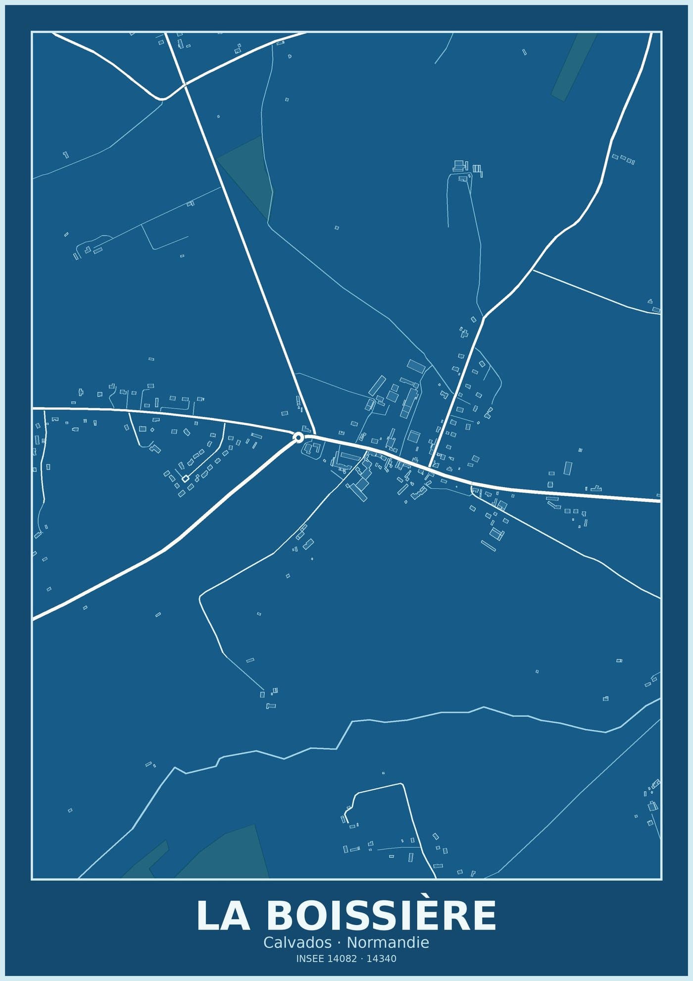 Plan de La Boissière