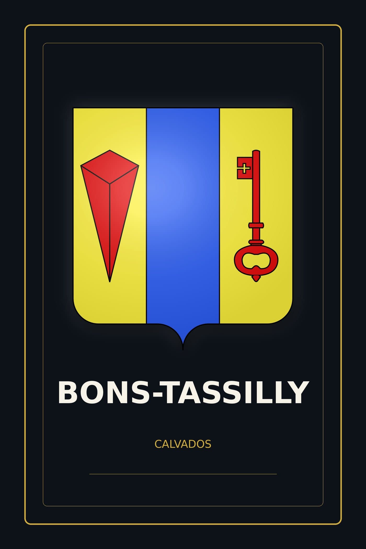 Blason de Bons-Tassilly