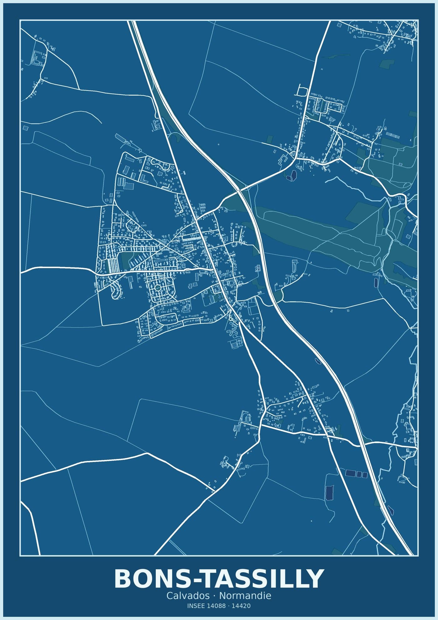 Plan de Bons-Tassilly