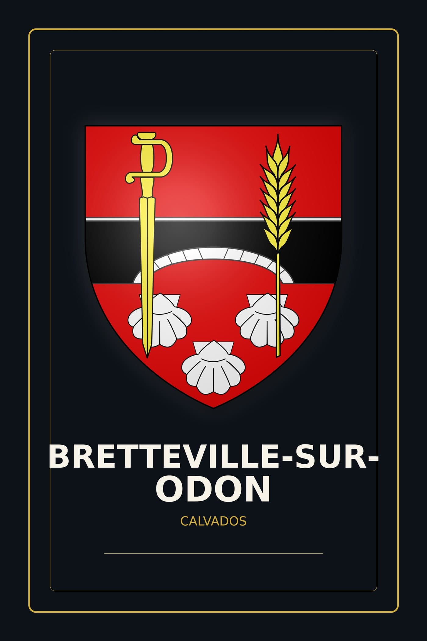 Blason de Bretteville-sur-Odon