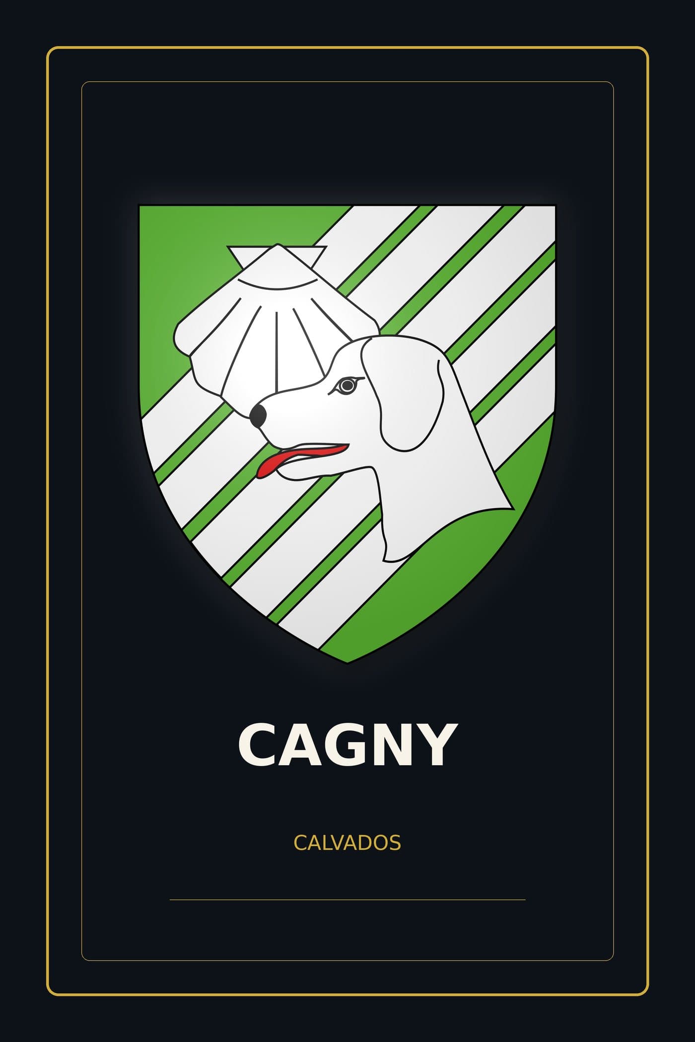 Blason de Cagny