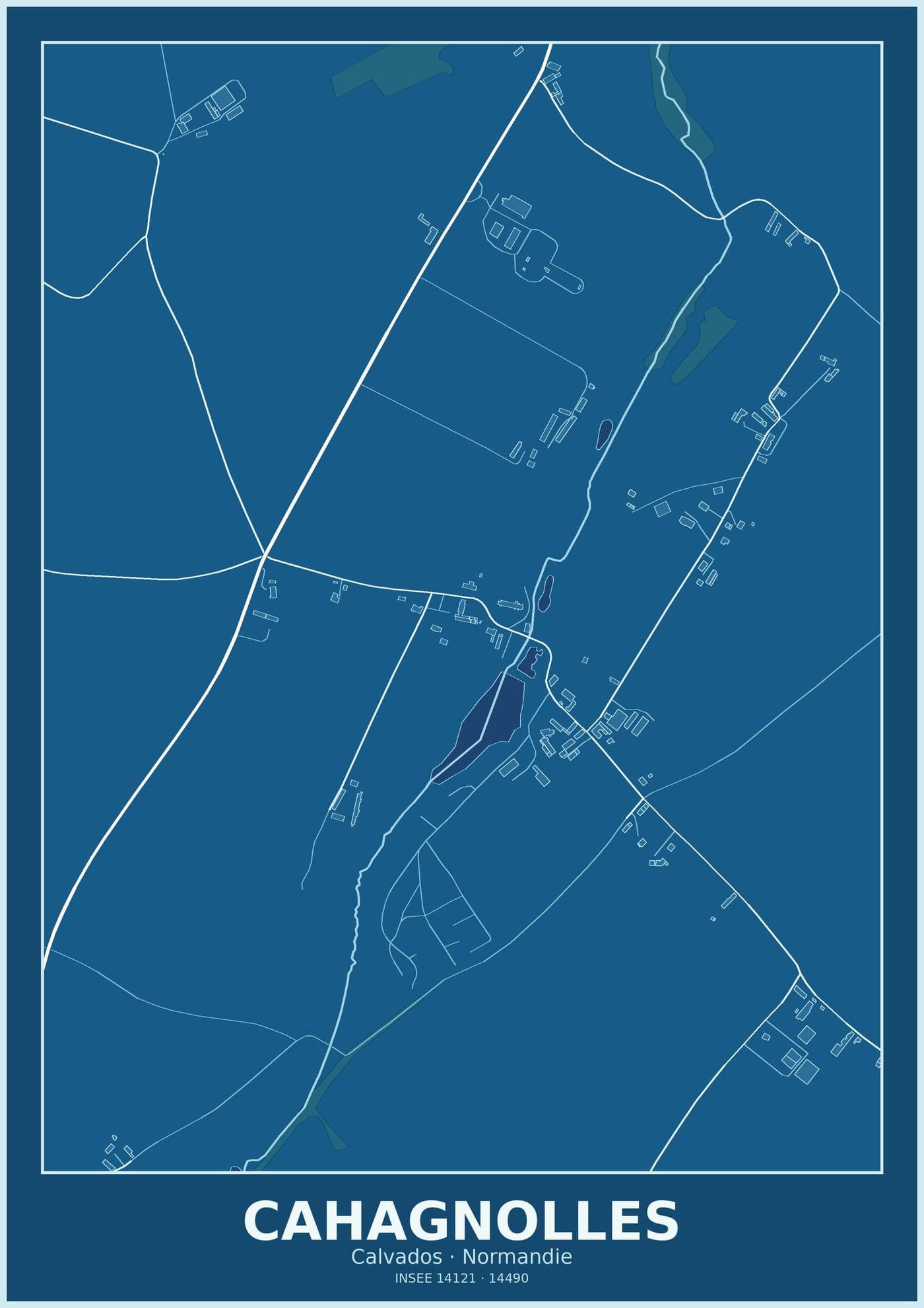 Plan de Cahagnolles