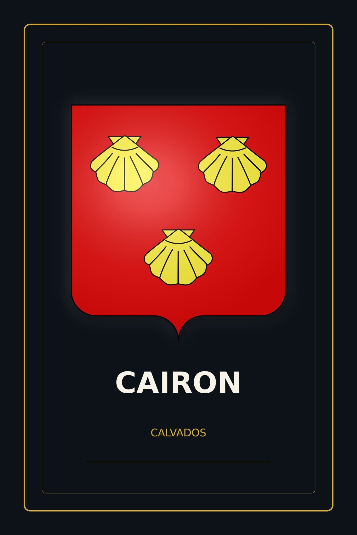Blason de Cairon