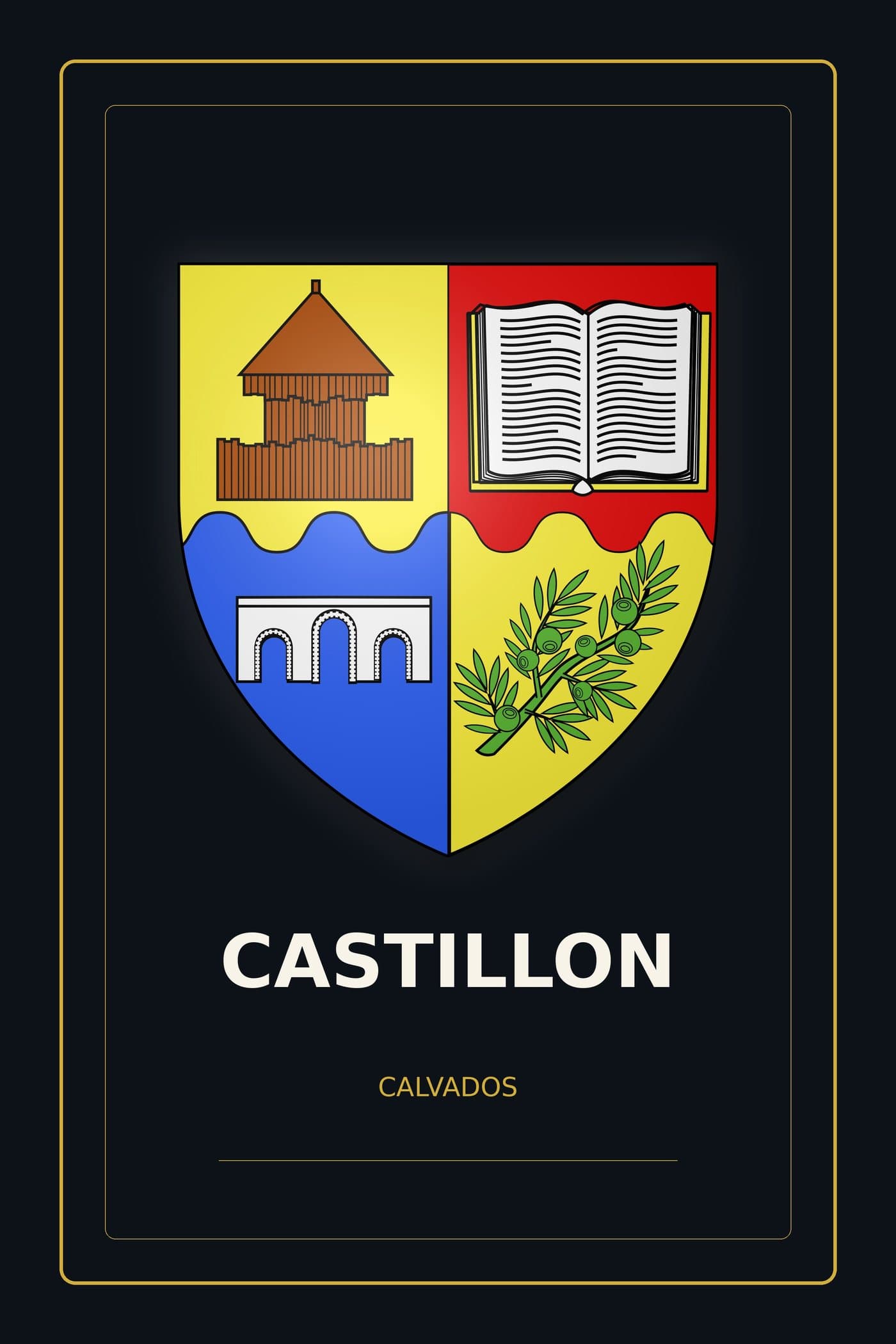 Blason de Castillon