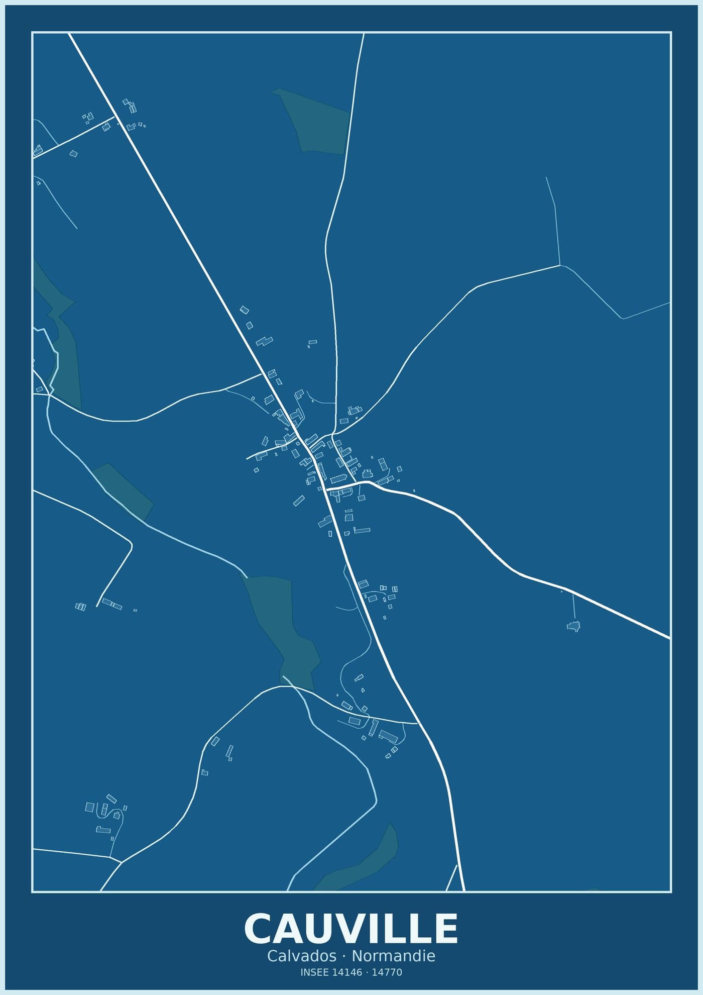 Plan de Cauville