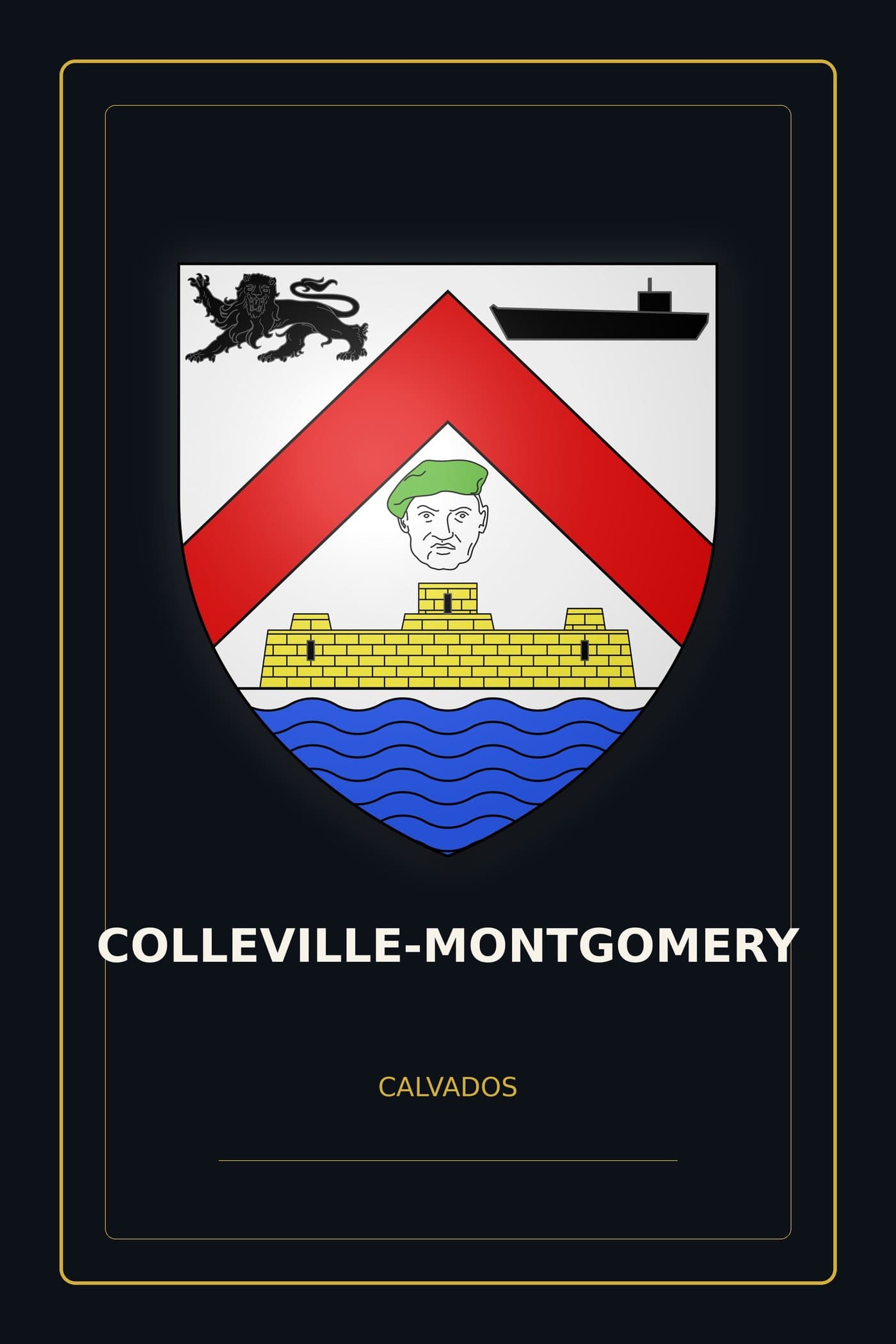 Blason de Colleville-Montgomery