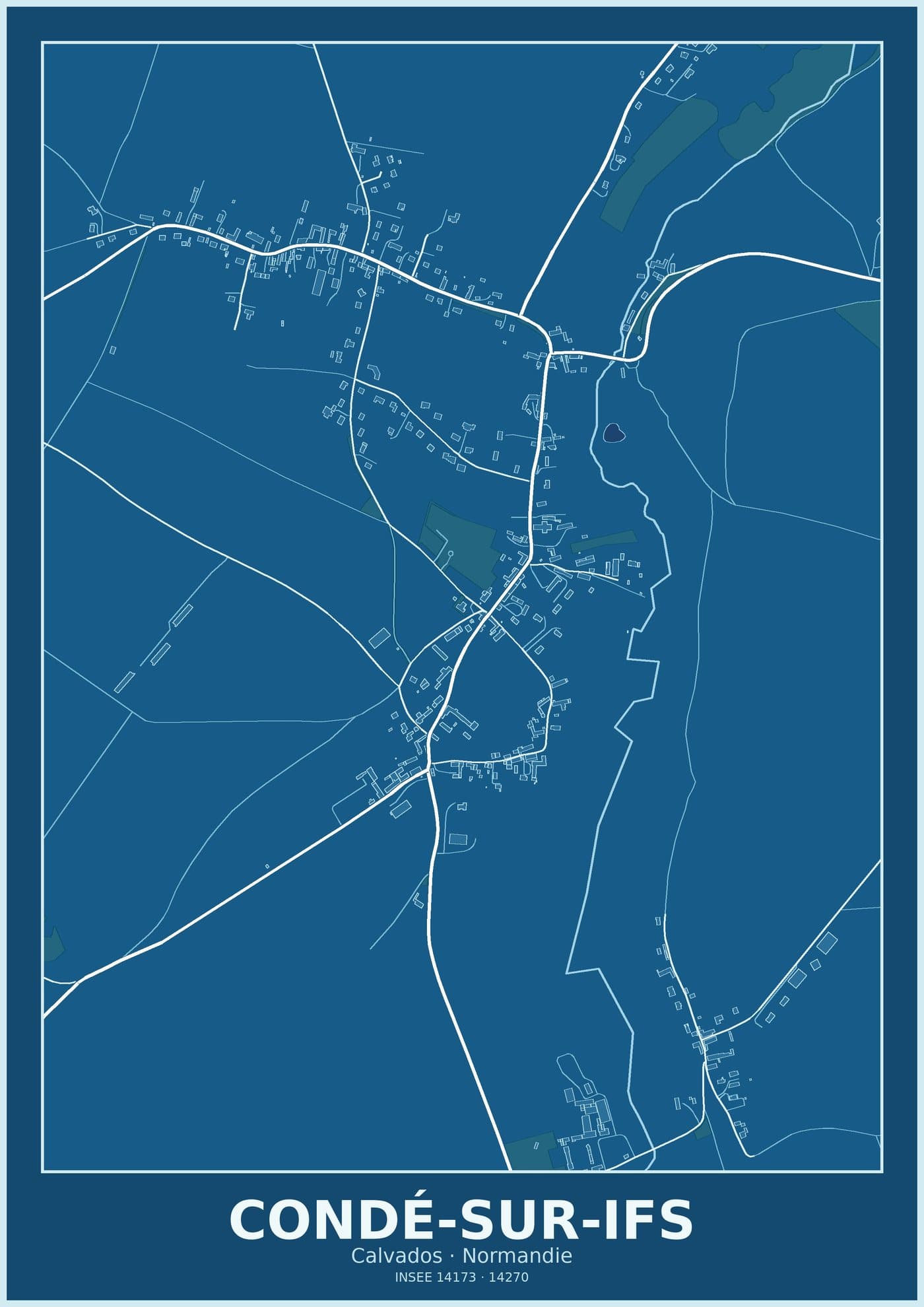 Plan de Condé-sur-Ifs