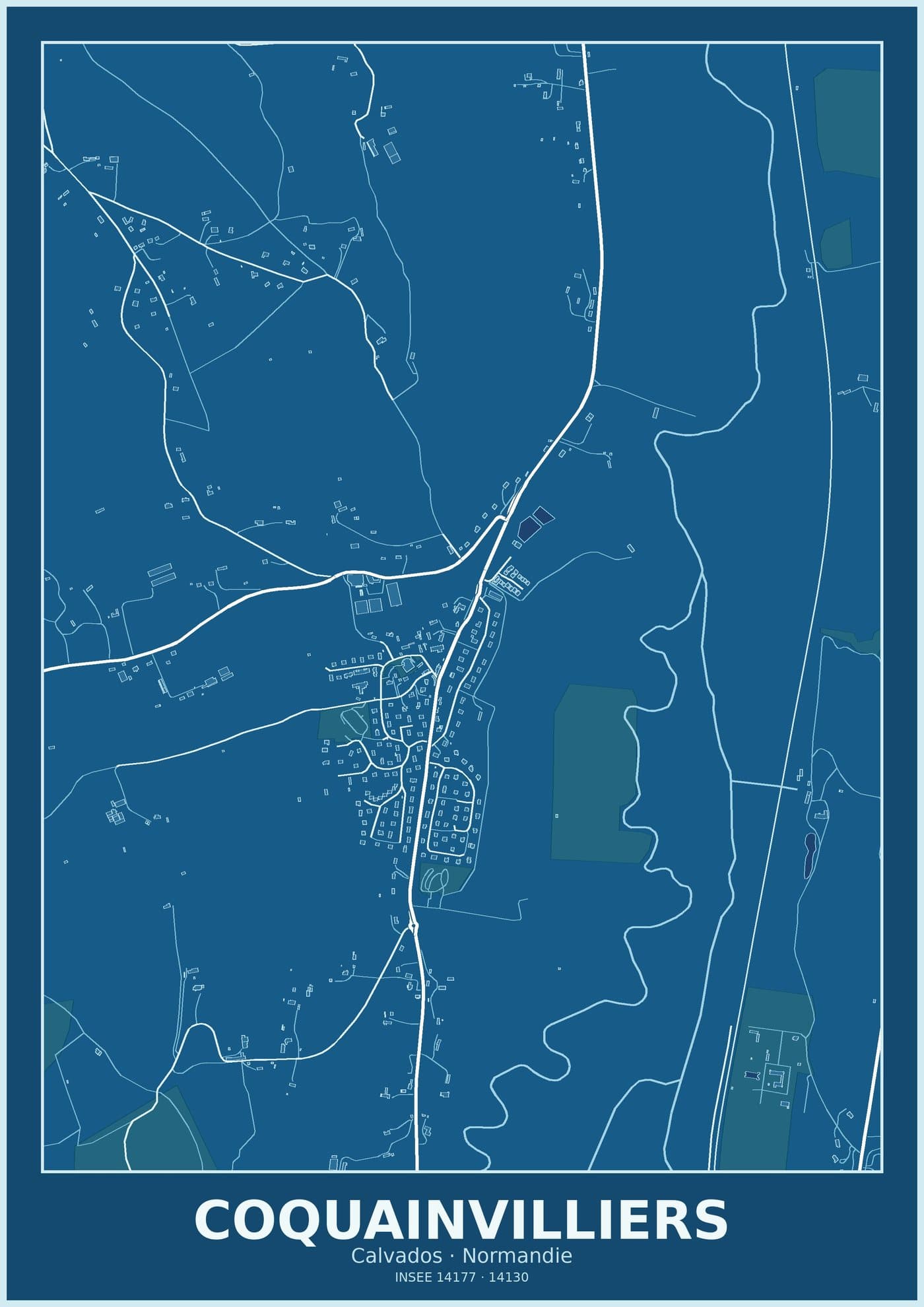 Plan de Coquainvilliers