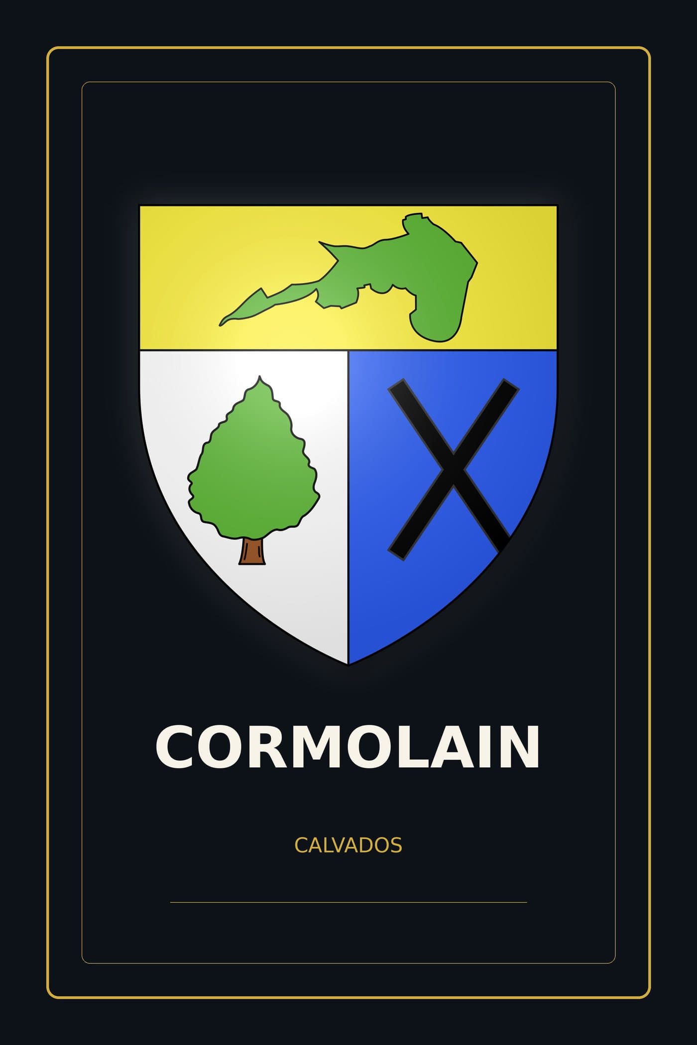 Blason de Cormolain
