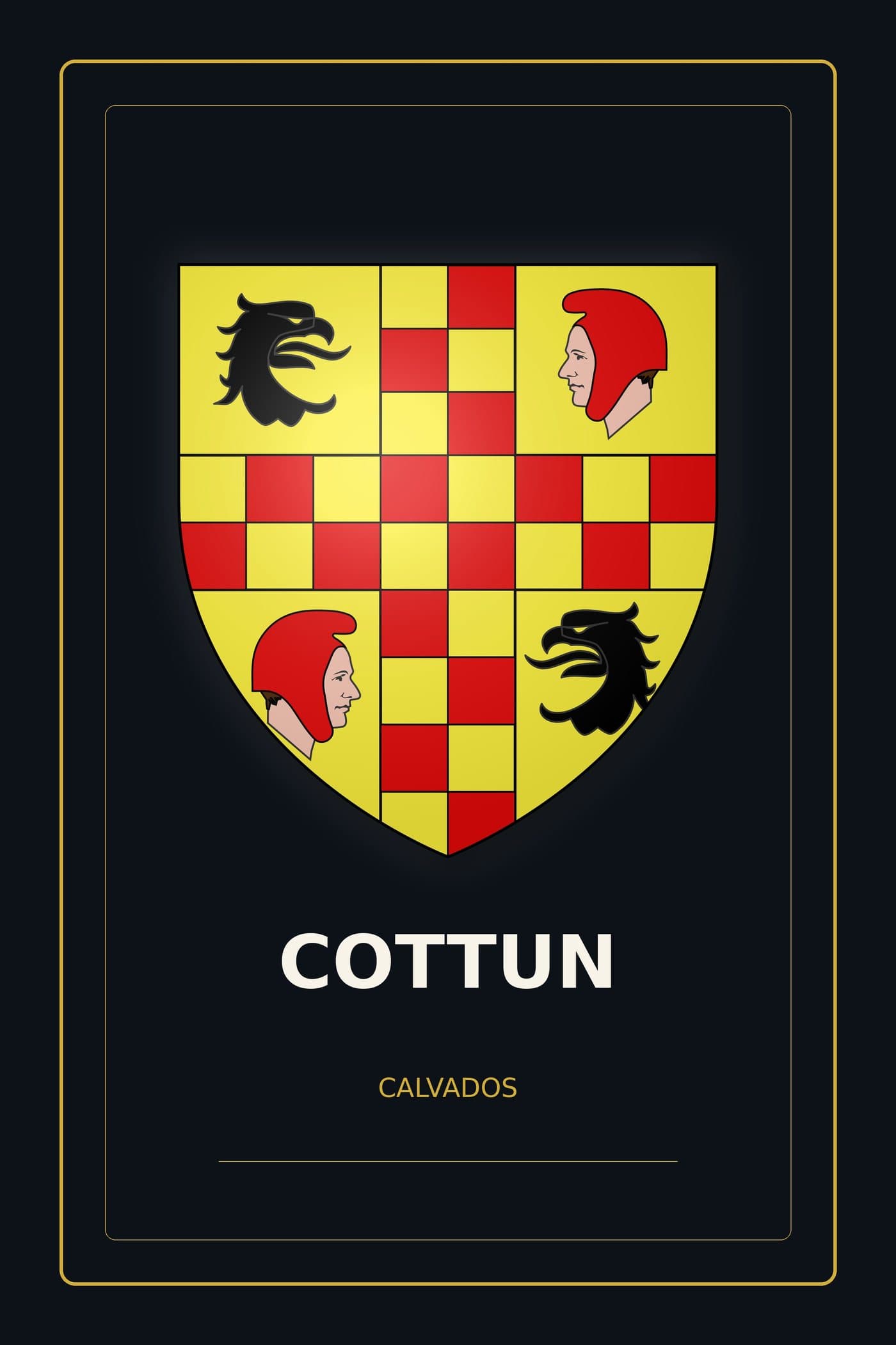 Blason de Cottun