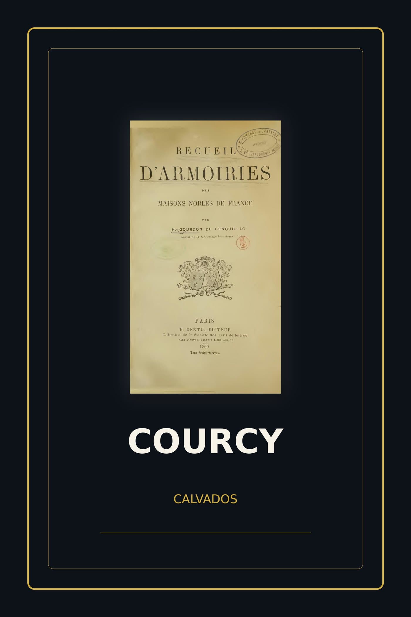 Blason de Courcy