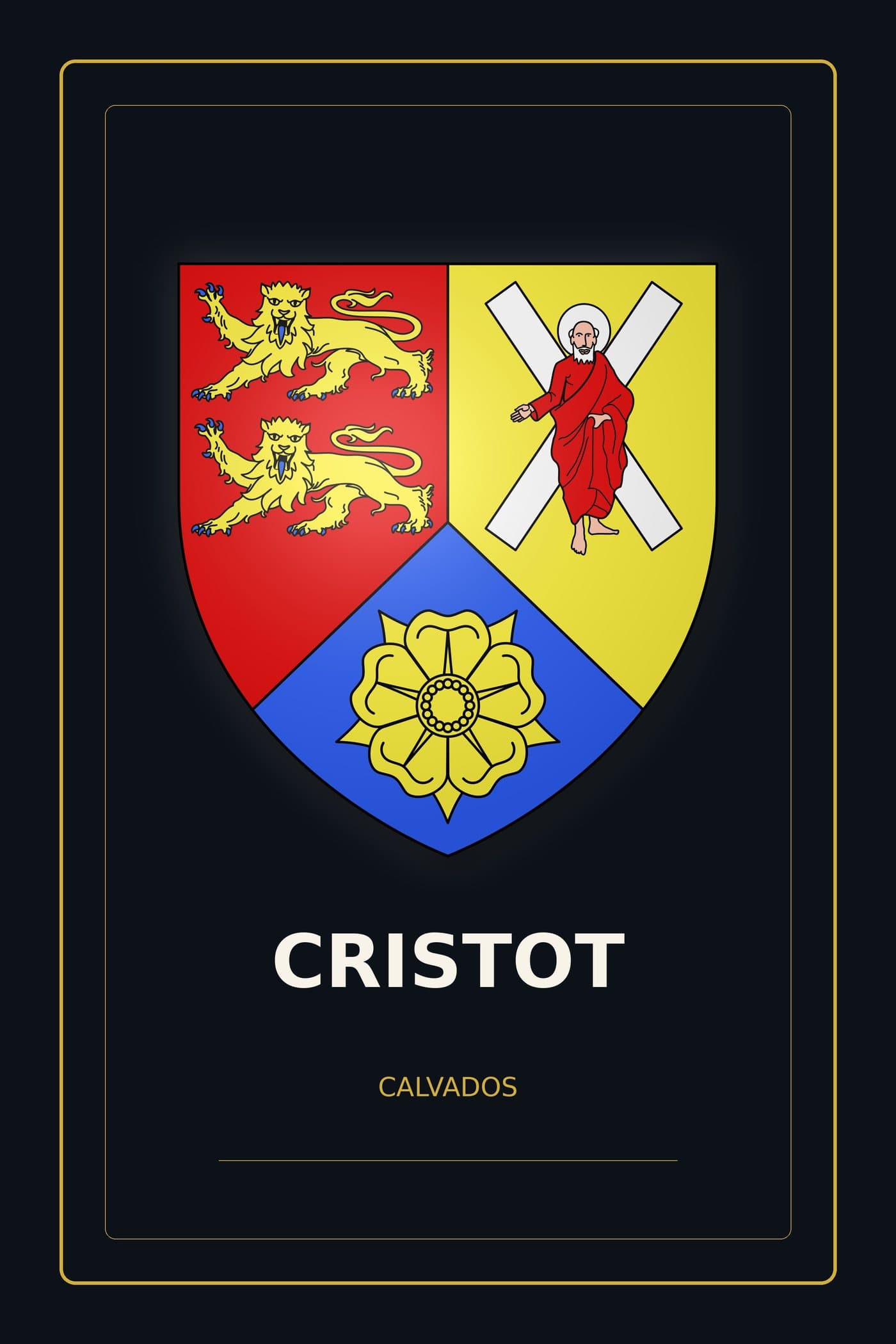 Blason de Cristot