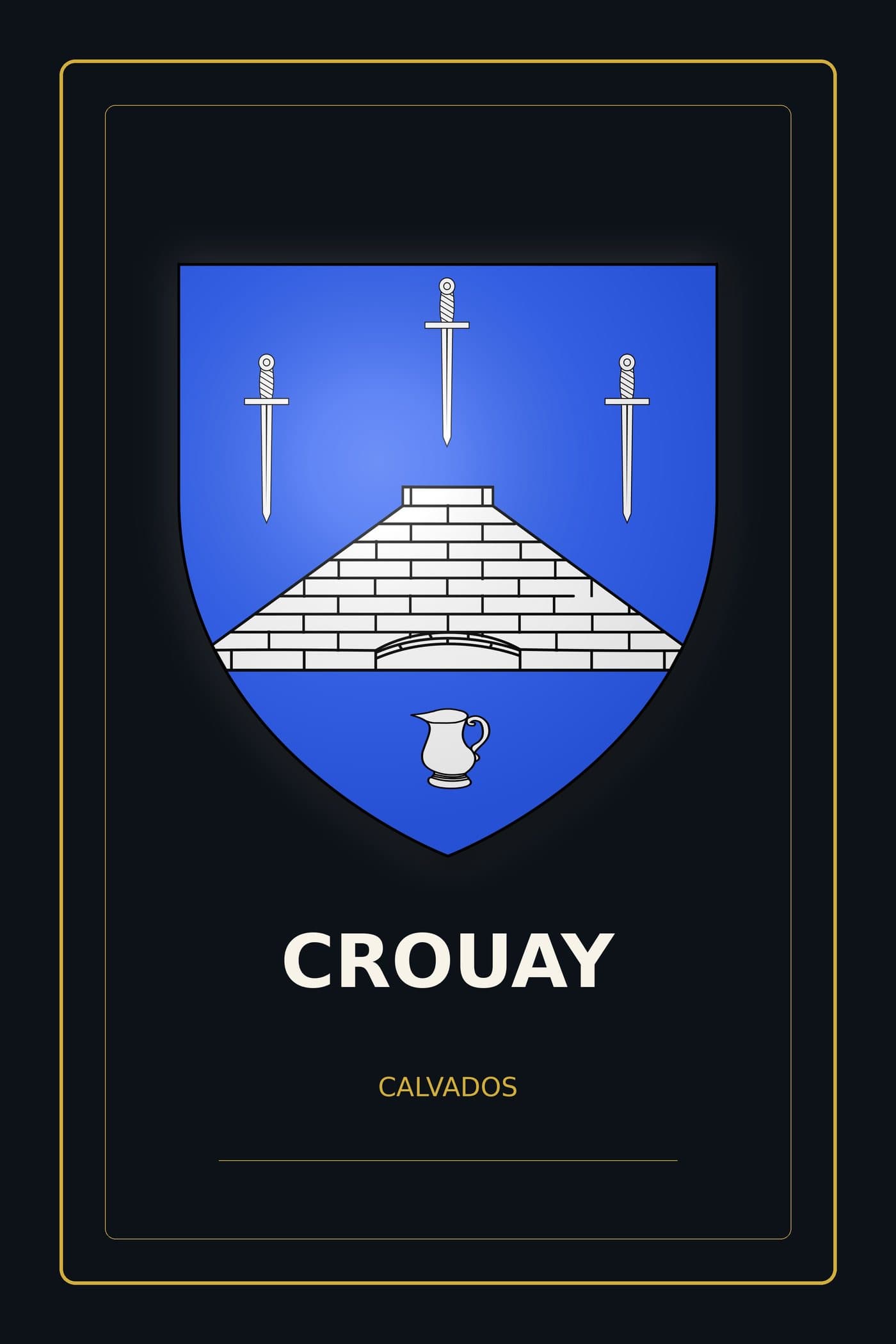 Blason de Crouay