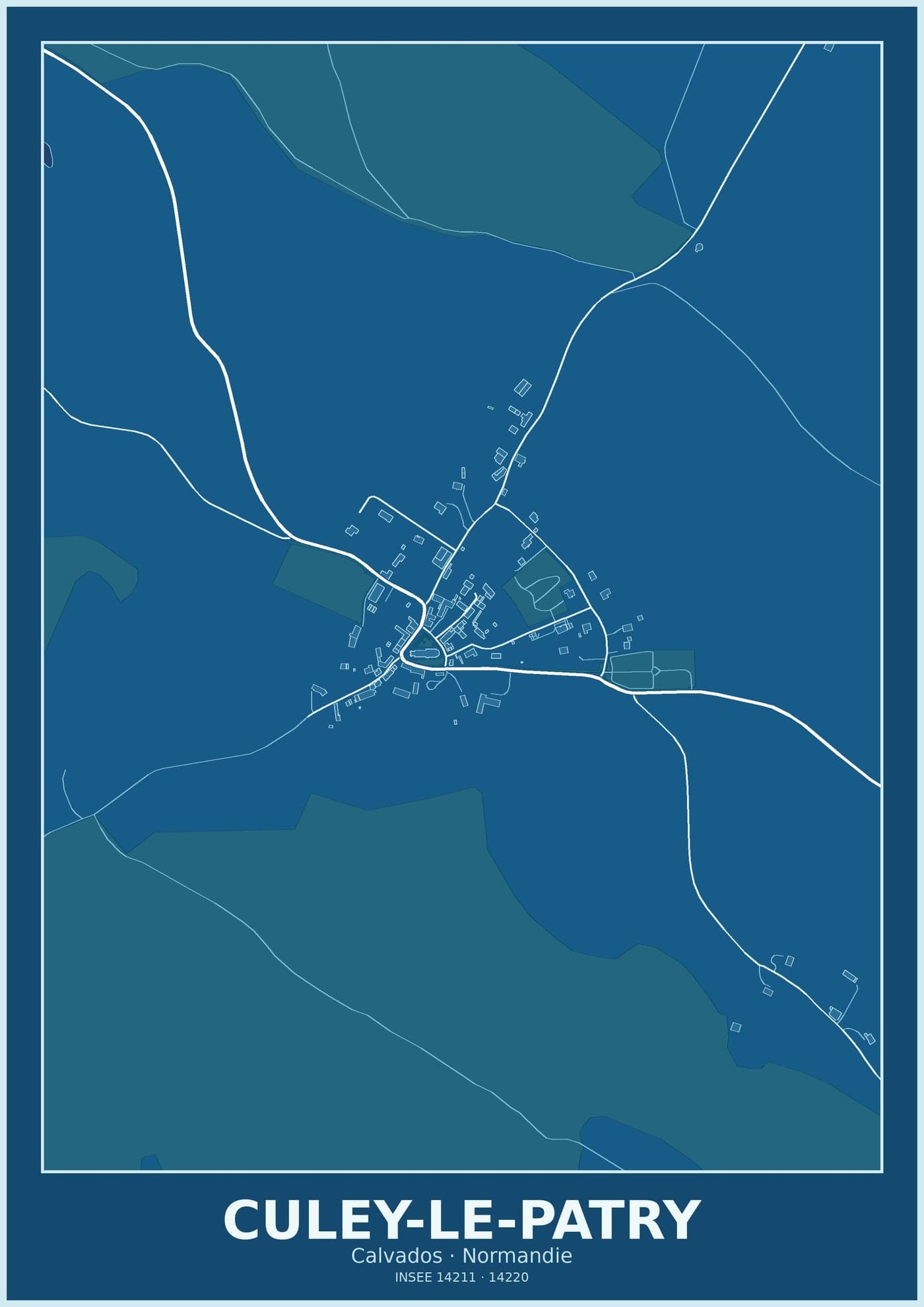 Plan de Culey-le-Patry