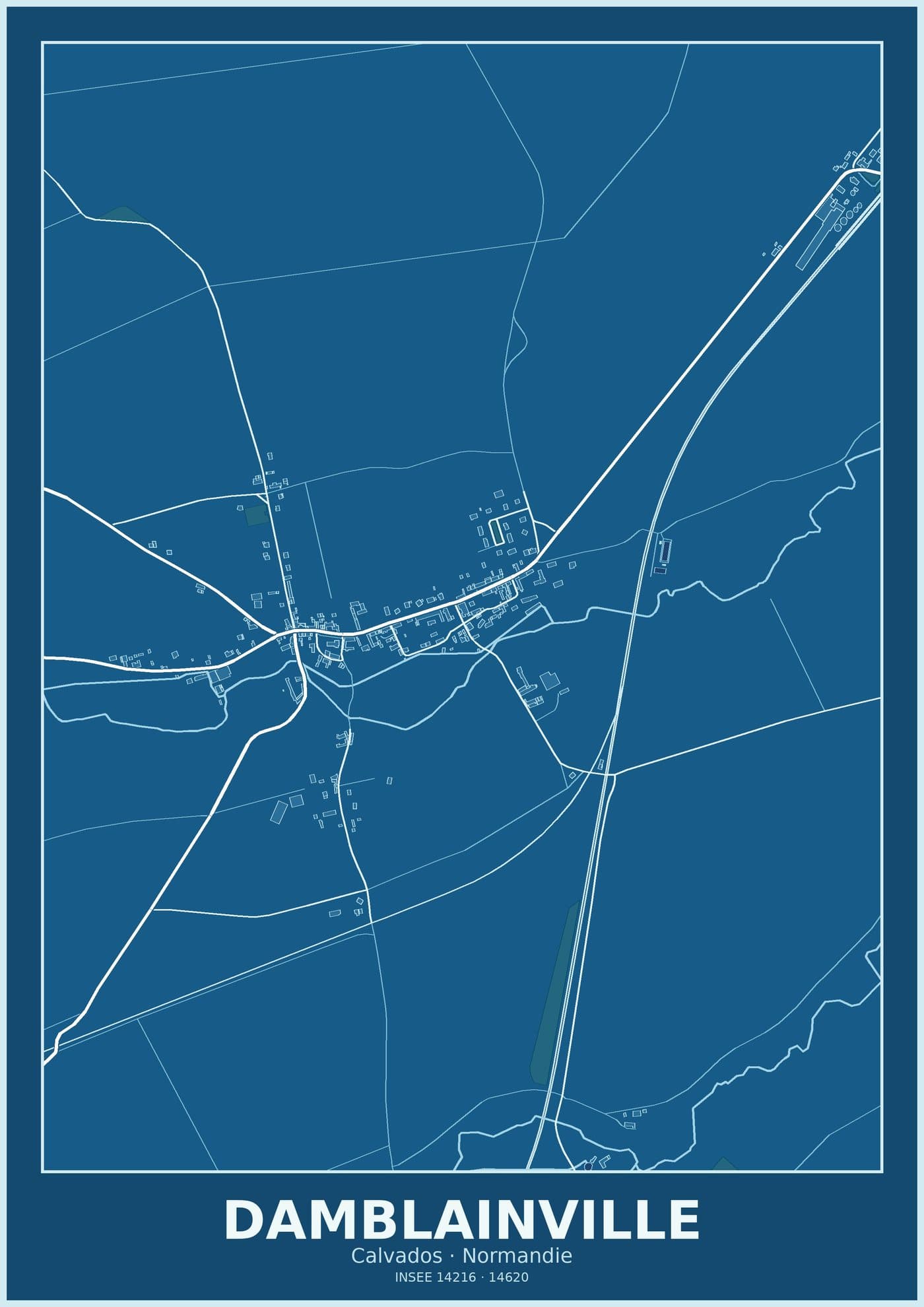 Plan de Damblainville