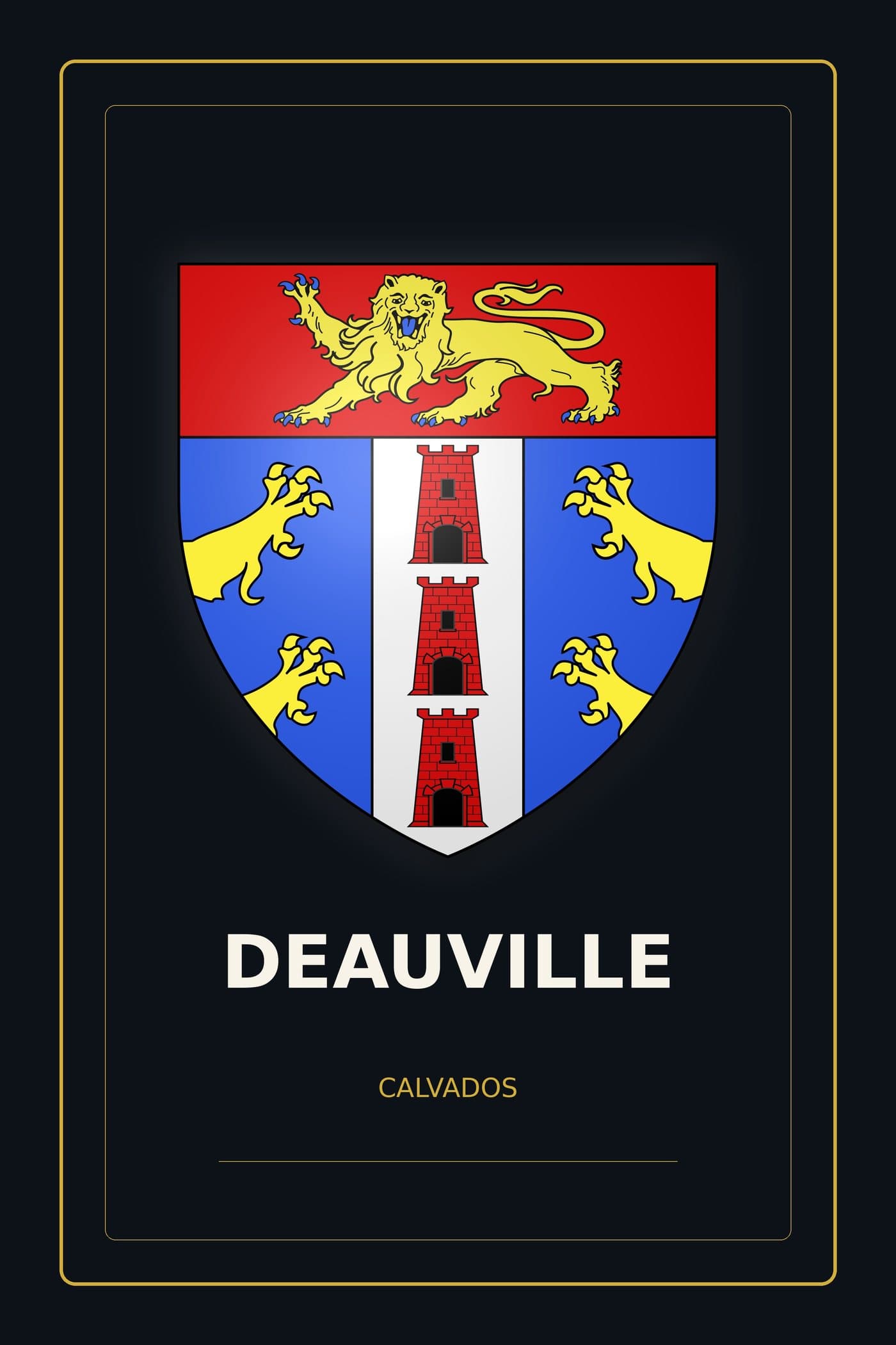 Blason de Deauville