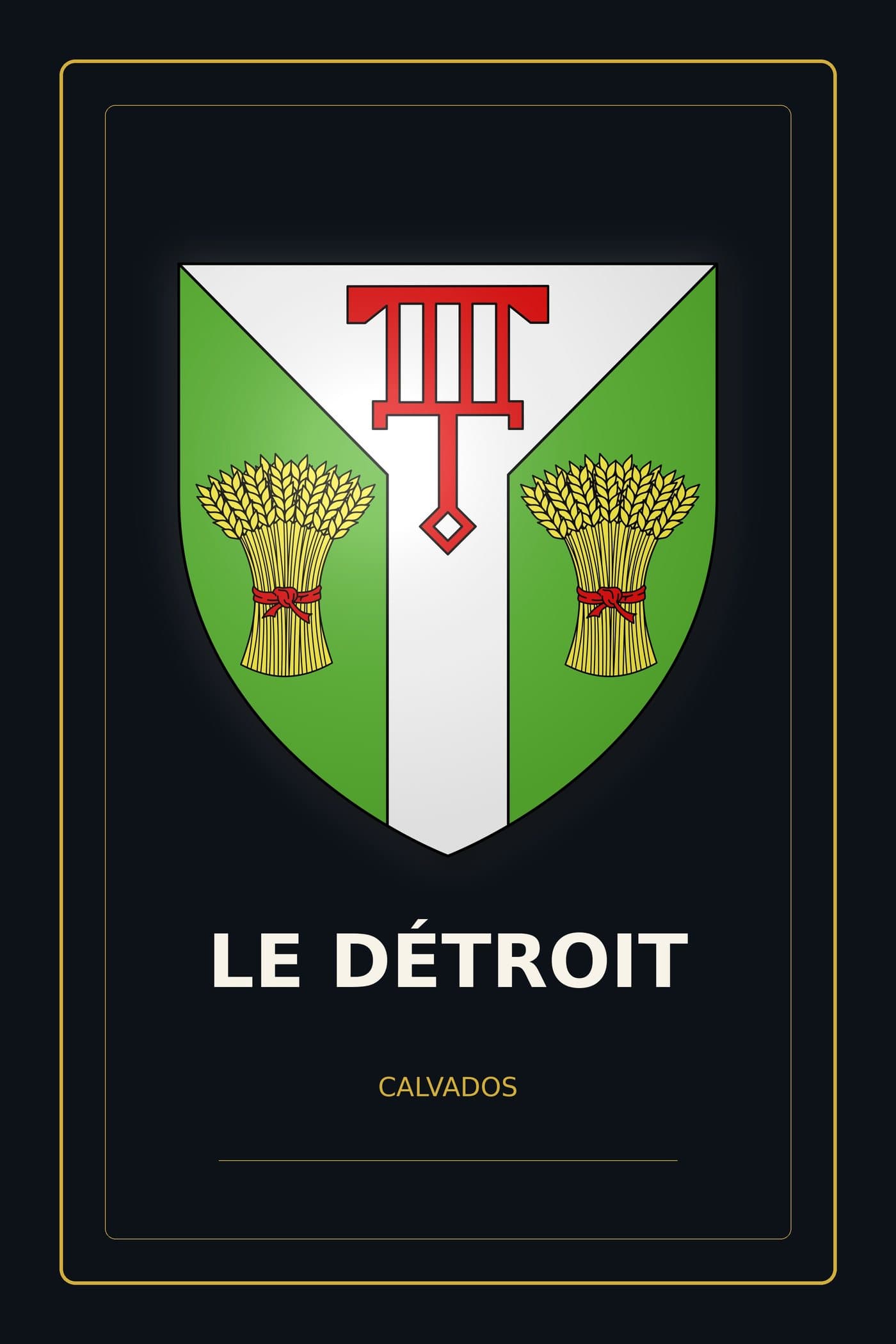 Blason du Détroit
