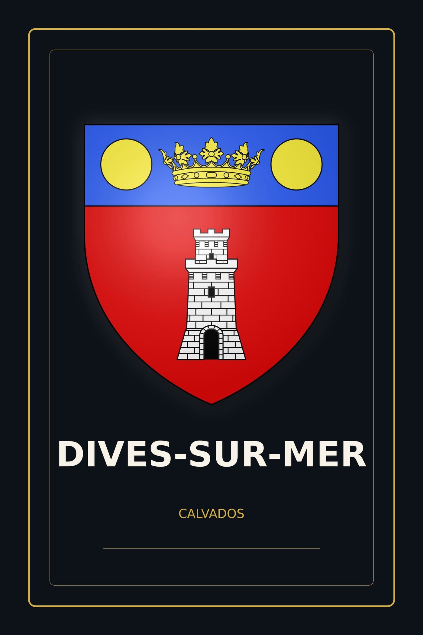 Blason de Dives-sur-Mer