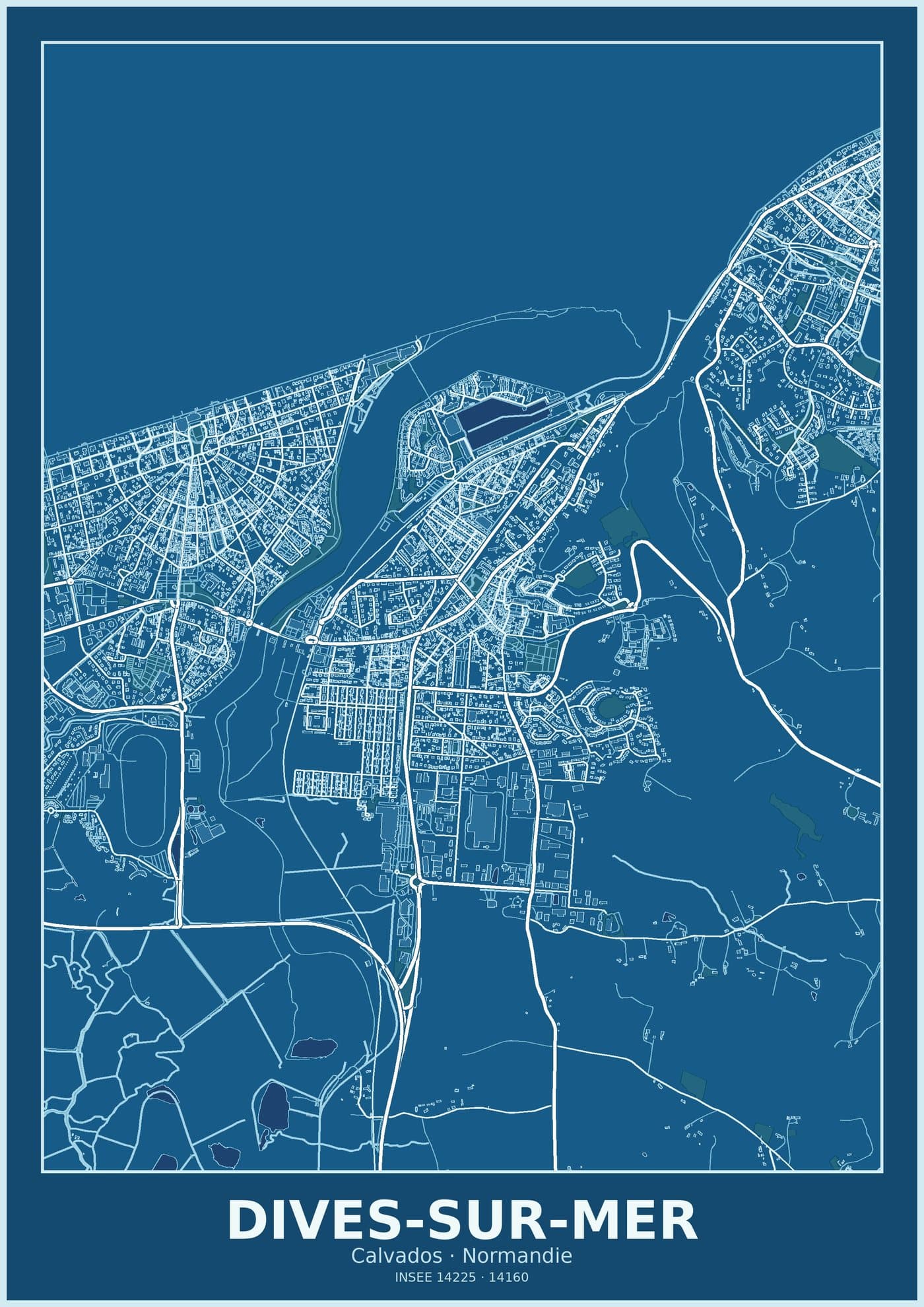 Plan de Dives-sur-Mer