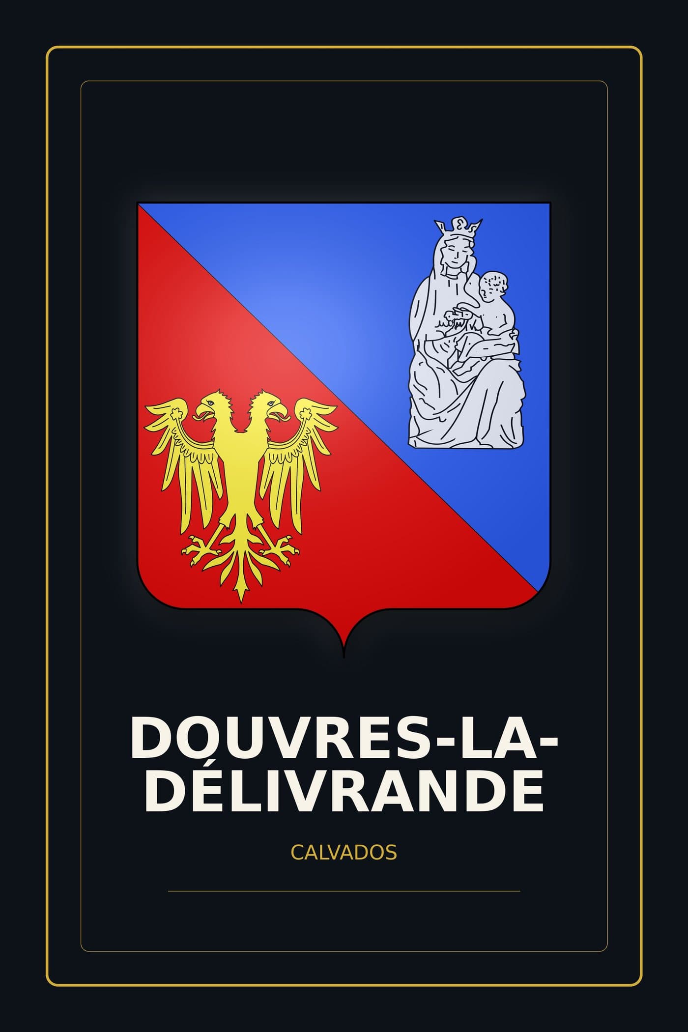 Blason de Douvres-la-Délivrande