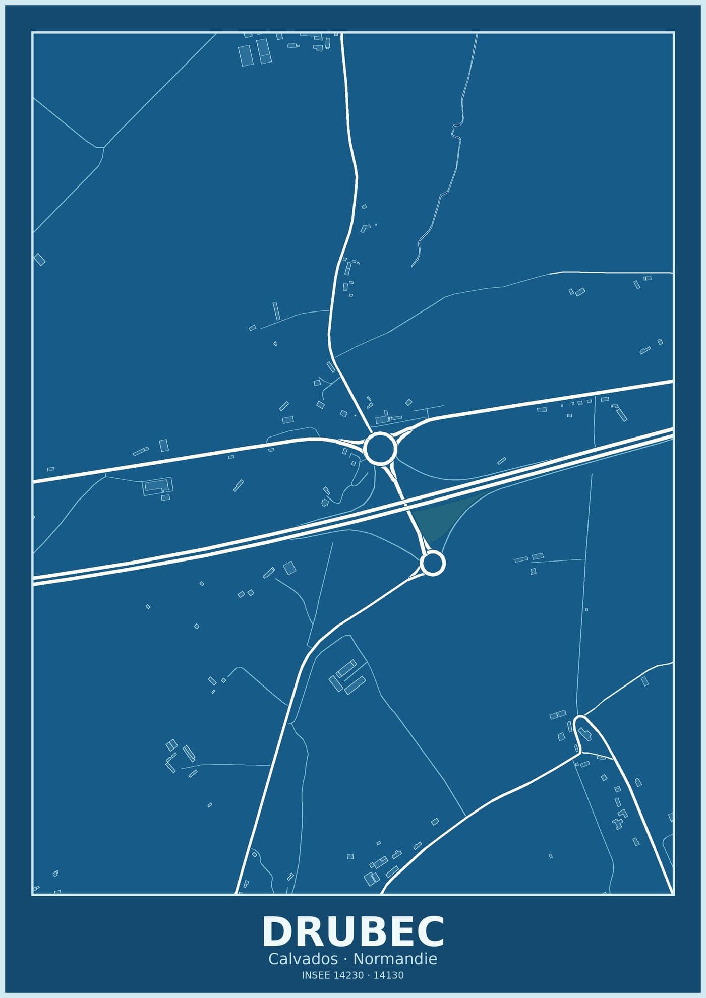 Plan de Drubec