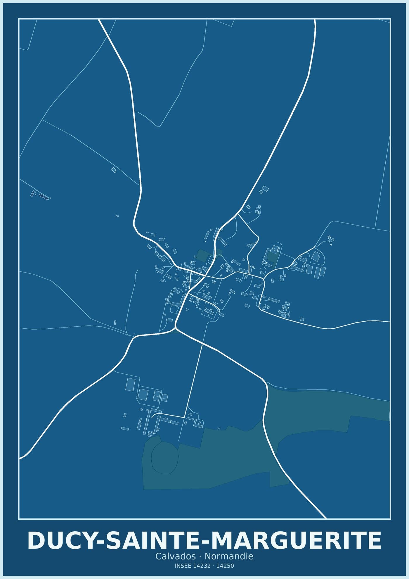 Plan de Ducy-Sainte-Marguerite