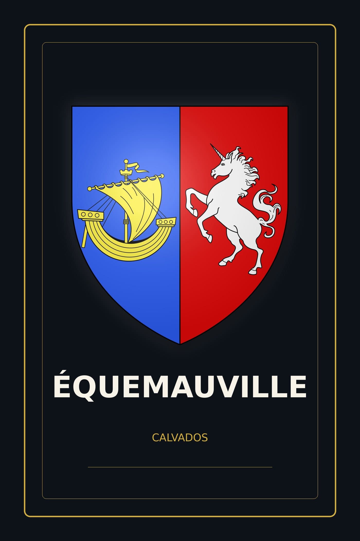 Blason d'Équemauville