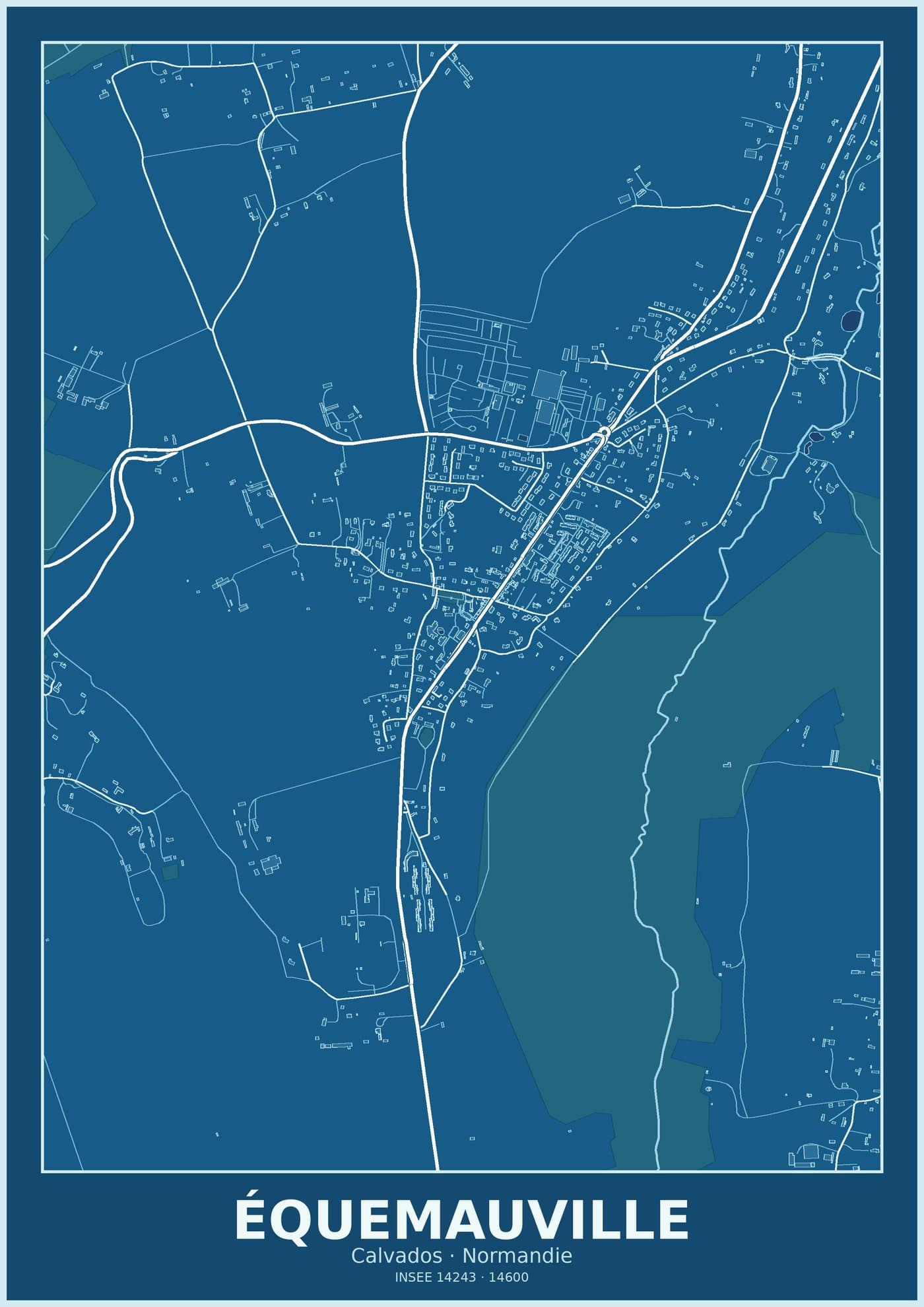 Plan d'Équemauville