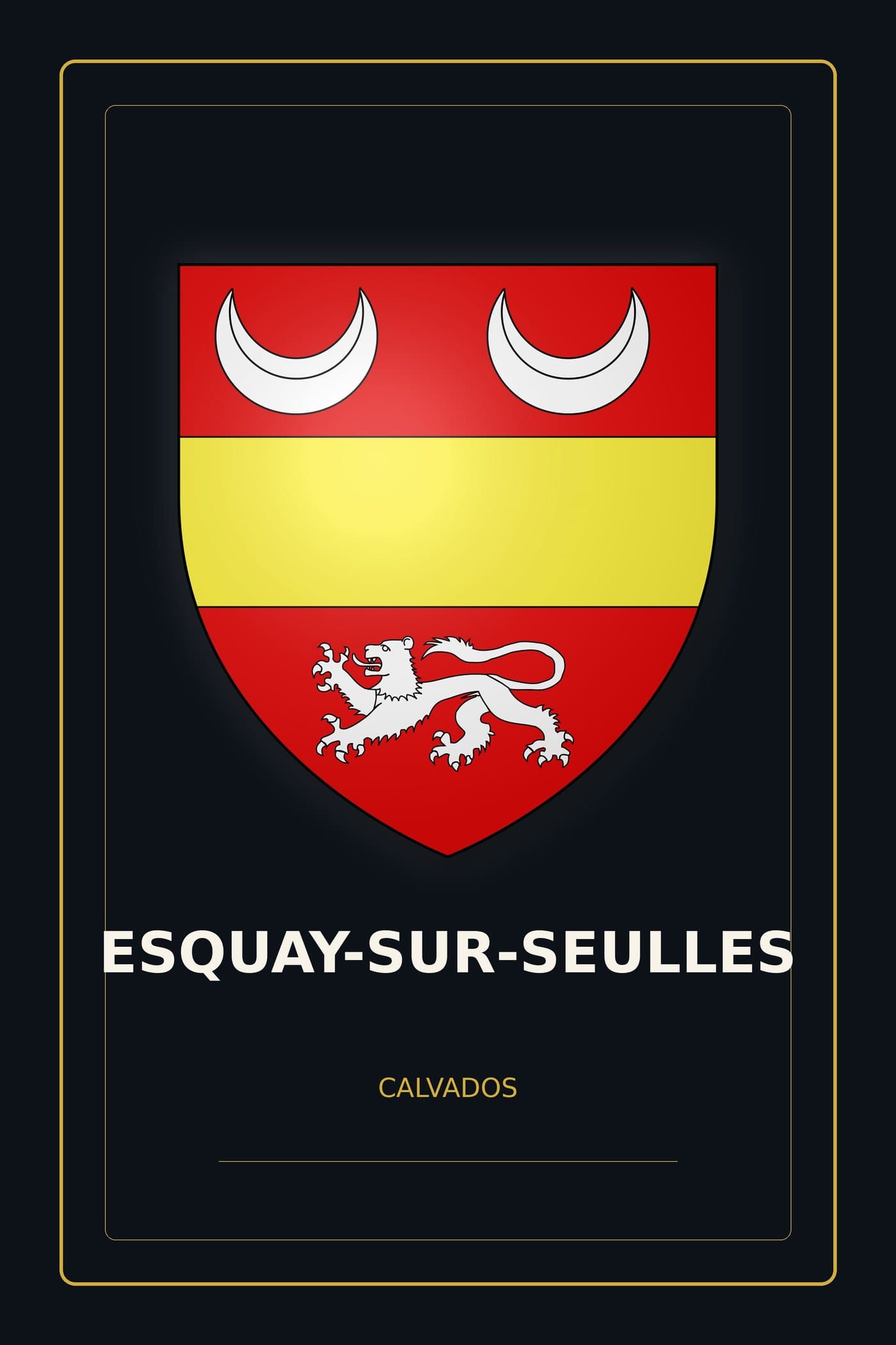 Blason d'Esquay-sur-Seulles
