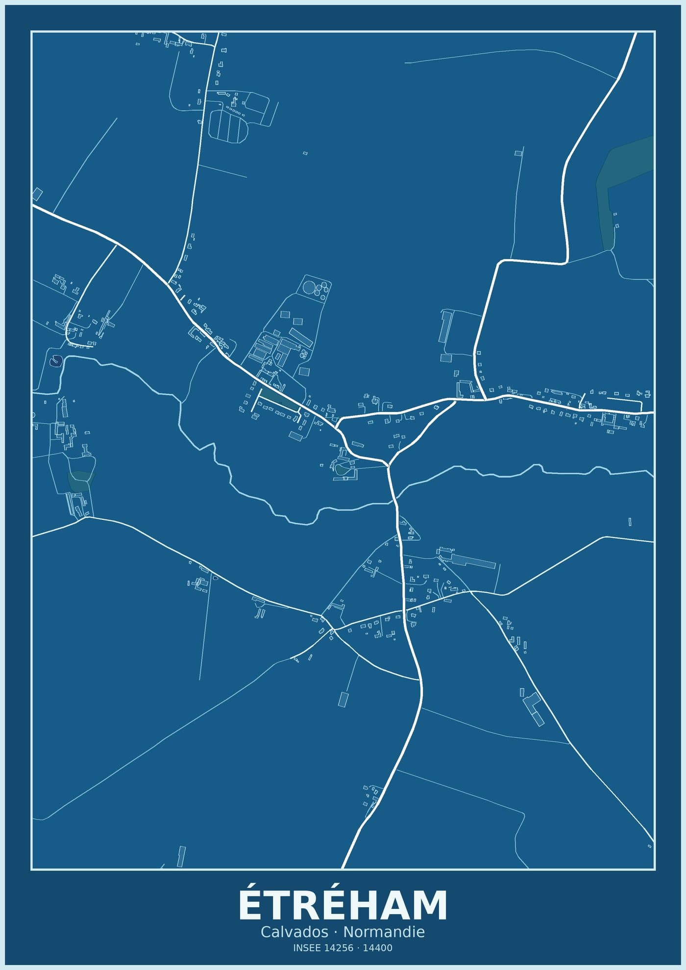 Plan d'Étréham