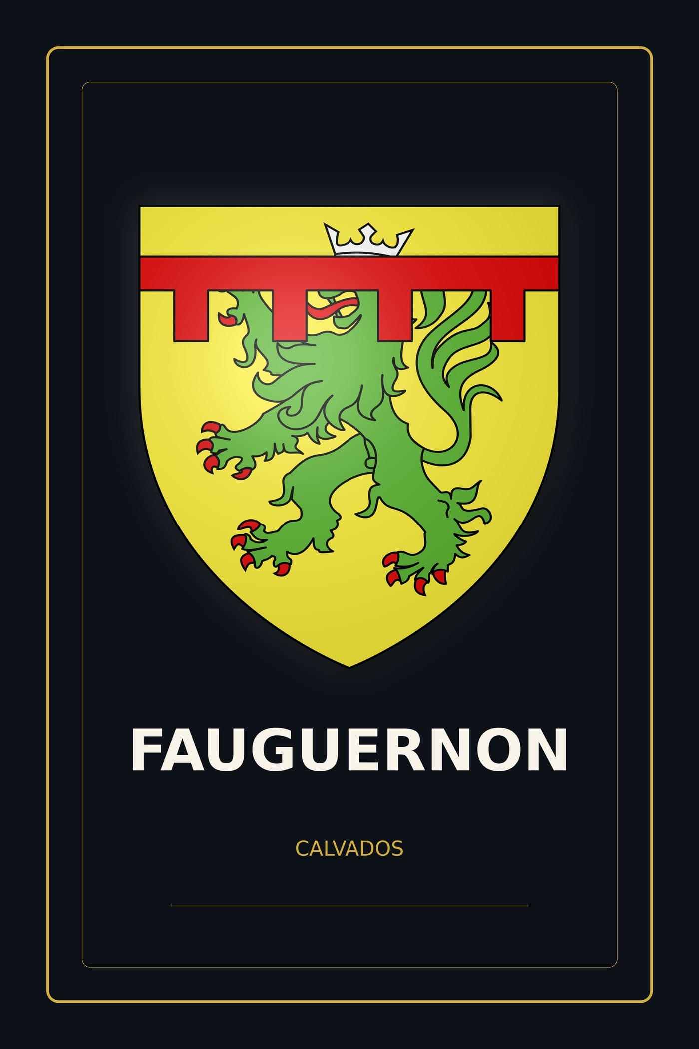 Blason de Fauguernon
