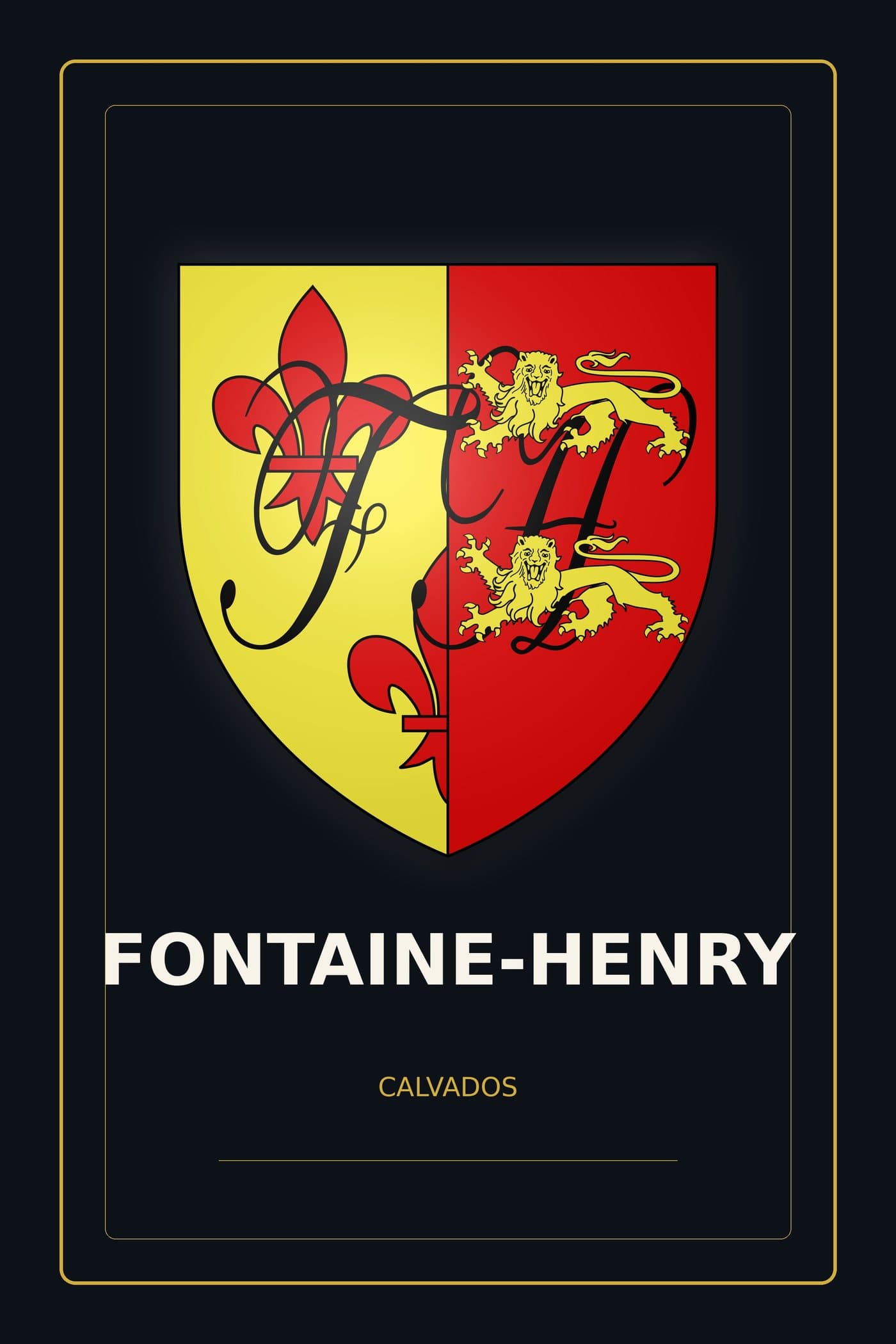 Blason de Fontaine-Henry
