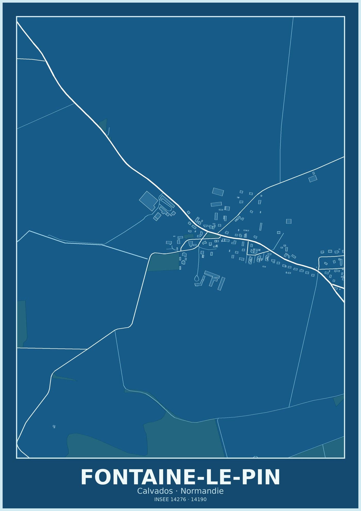 Plan de Fontaine-le-Pin