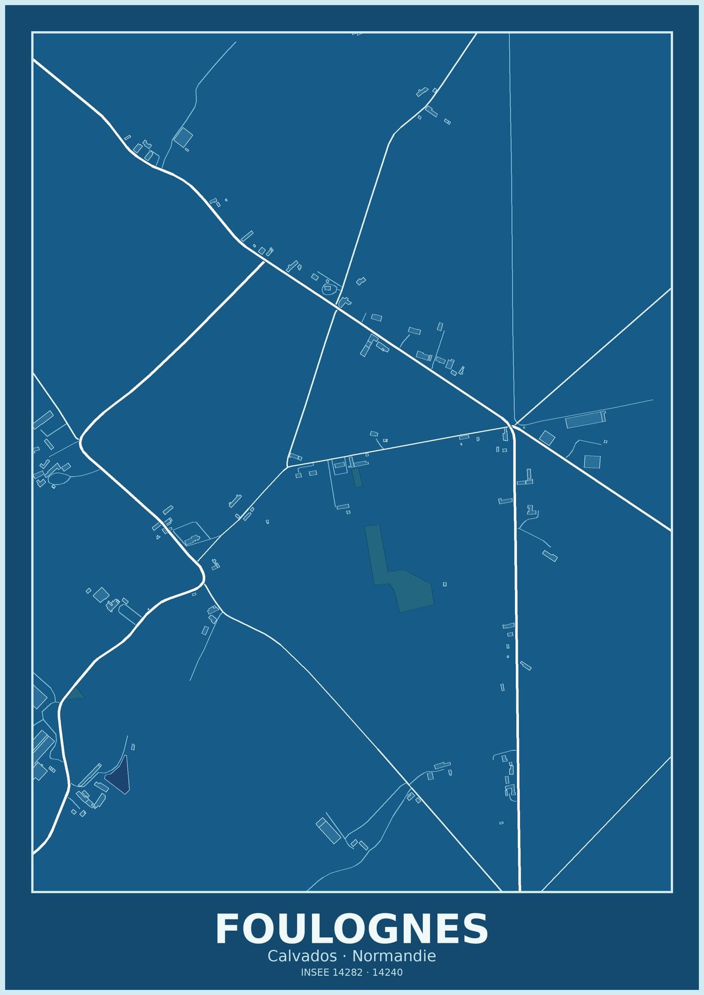 Plan de Foulognes
