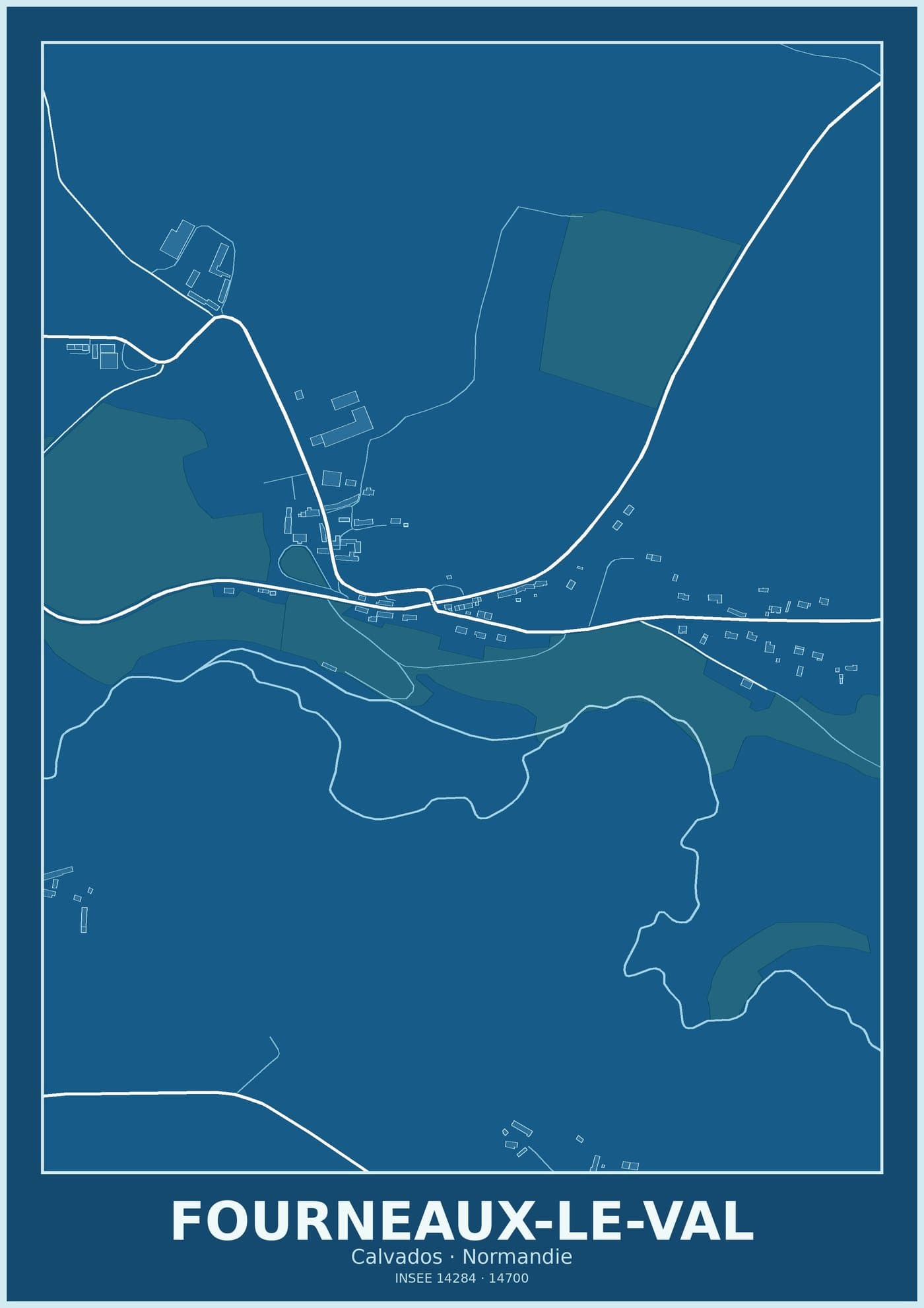 Plan de Fourneaux-le-Val