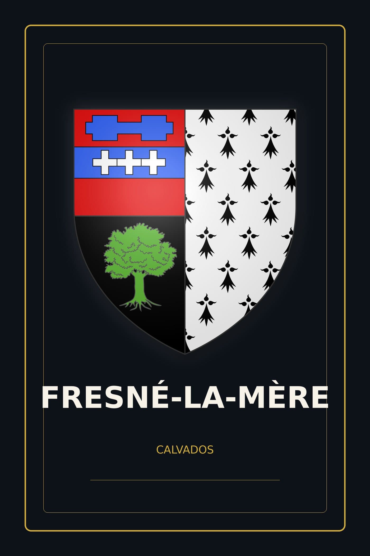 Blason de Fresné-la-Mère