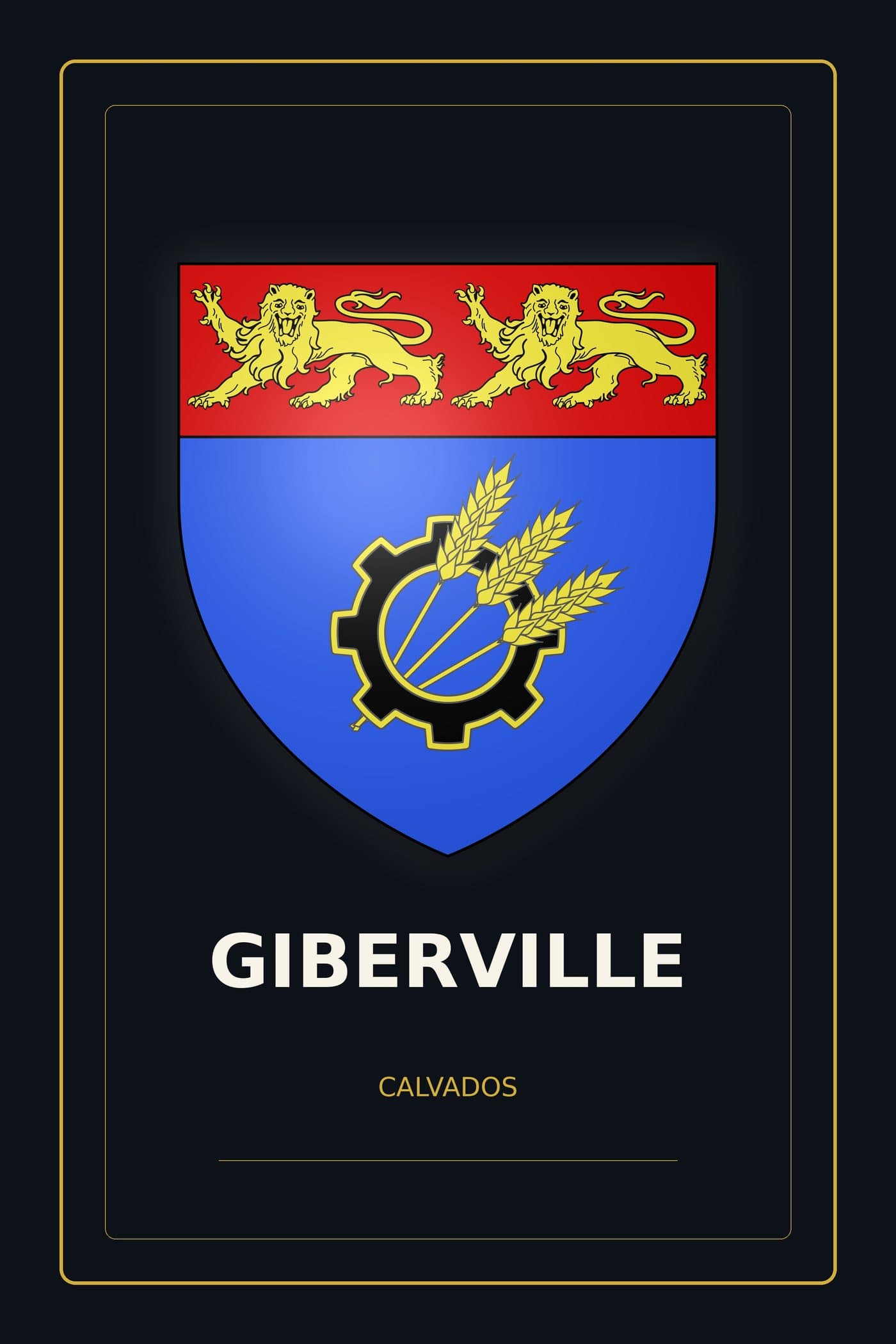 Blason de Giberville