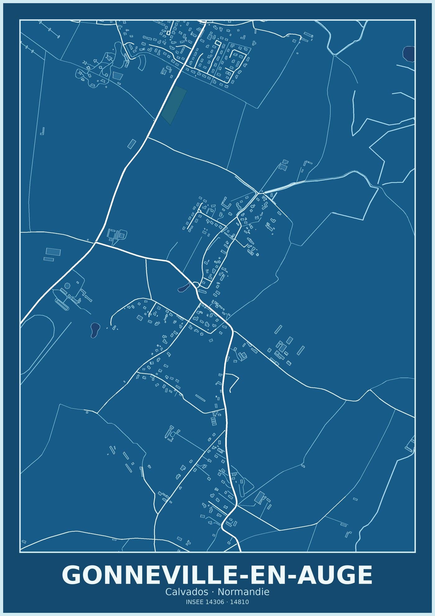 Plan de Gonneville-en-Auge