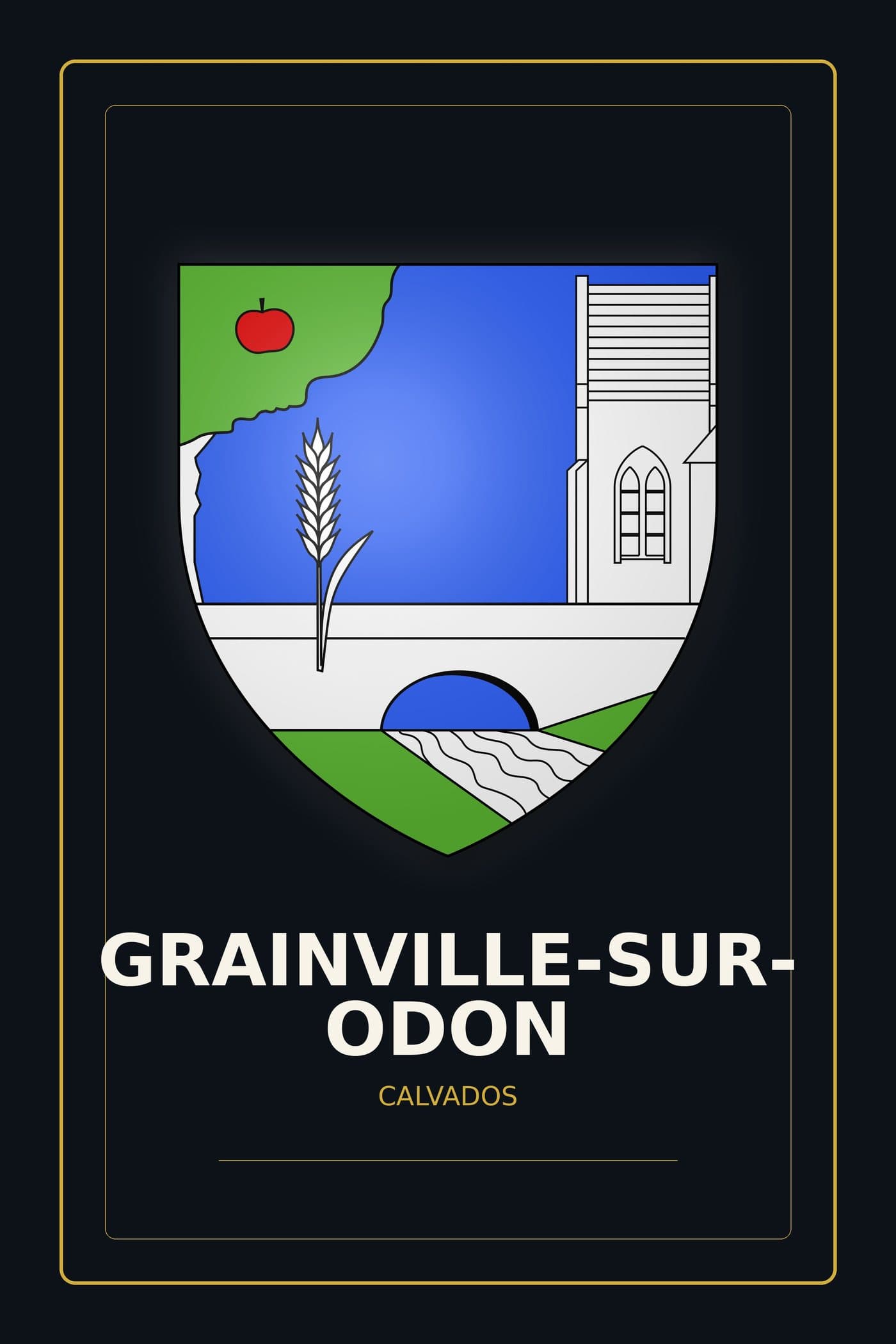 Blason de Grainville-sur-Odon