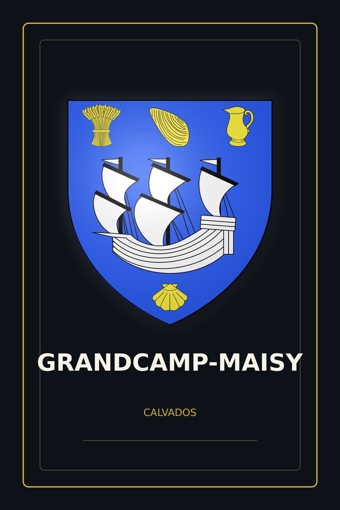 Affiche de Grandcamp-Maisy